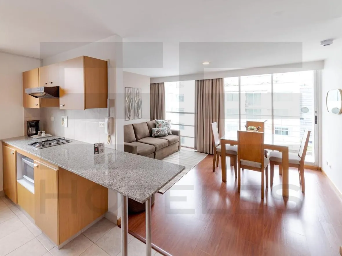 Kitchen or kitchenette in Affinity ApartaHotel - Extended Stay