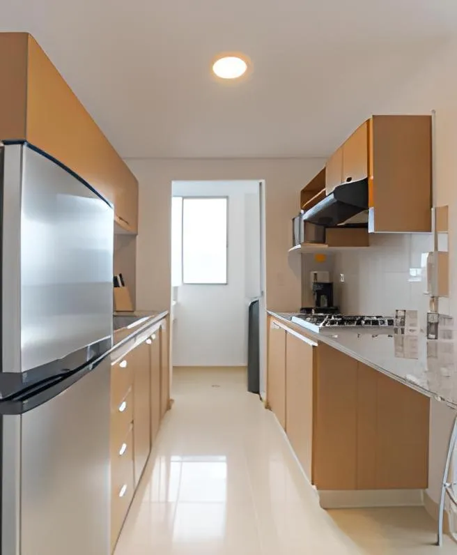 Kitchen or kitchenette in Affinity ApartaHotel - Extended Stay