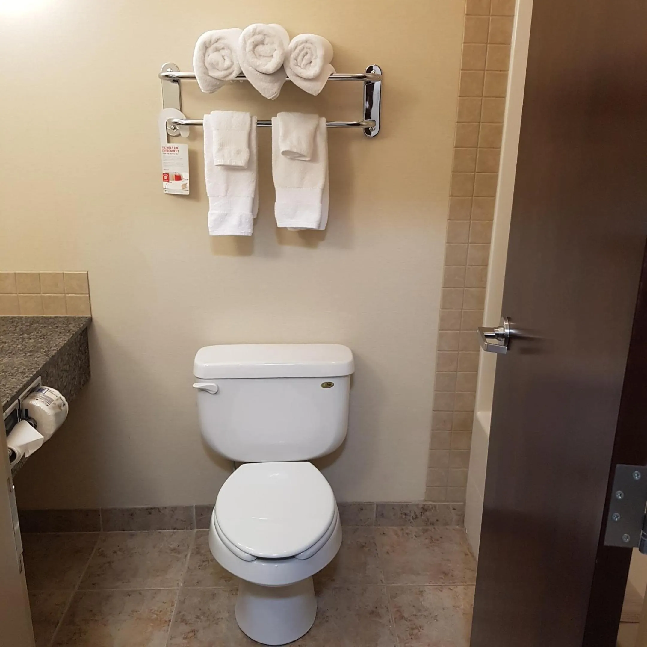 Toilet in Ramada by Wyndham High River