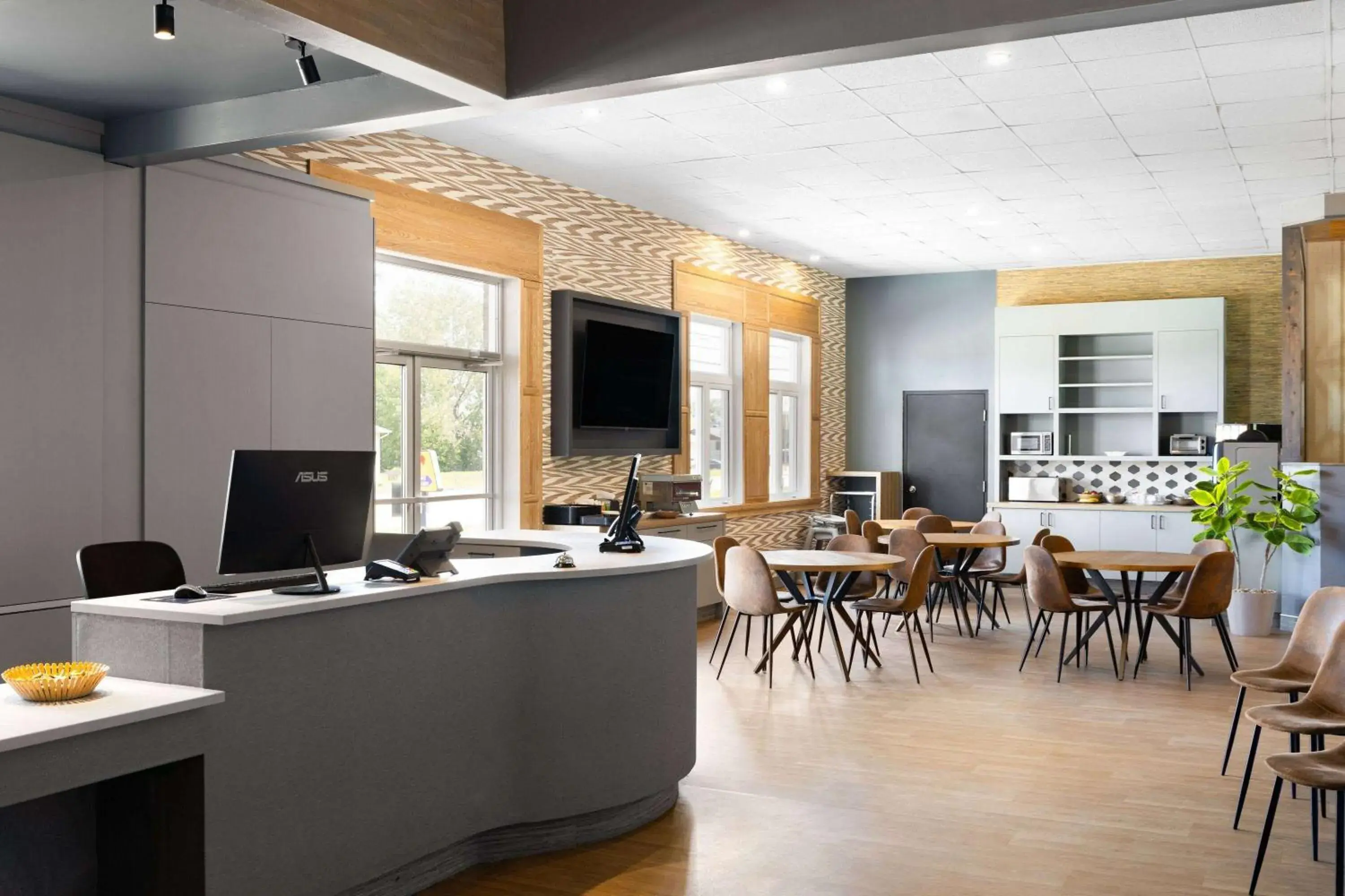 Lobby or reception in Travelodge by Wyndham Roberval Lobby or reception in Travelodge by Wyndham Roberval