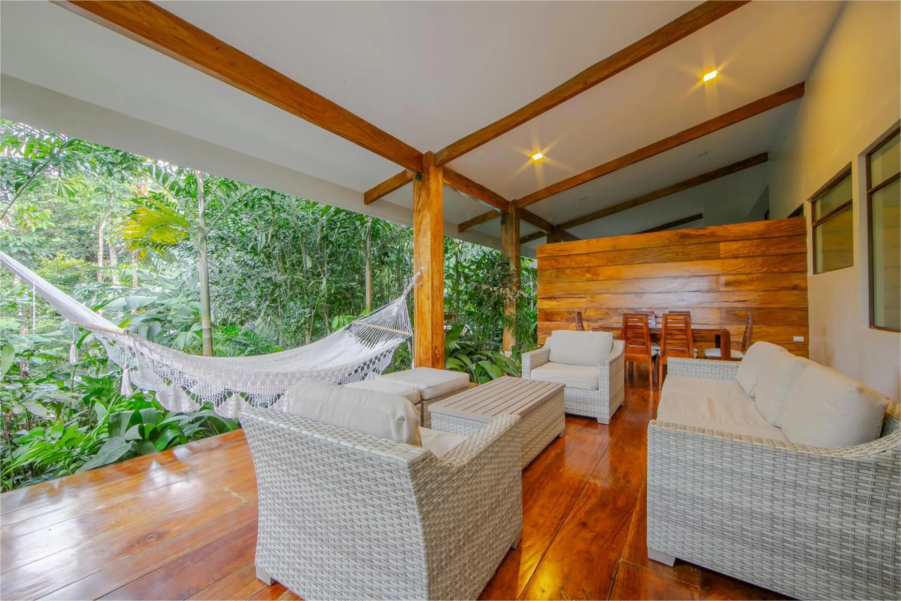 Living room in Chachagua Rainforest Hotel & Hot Springs
