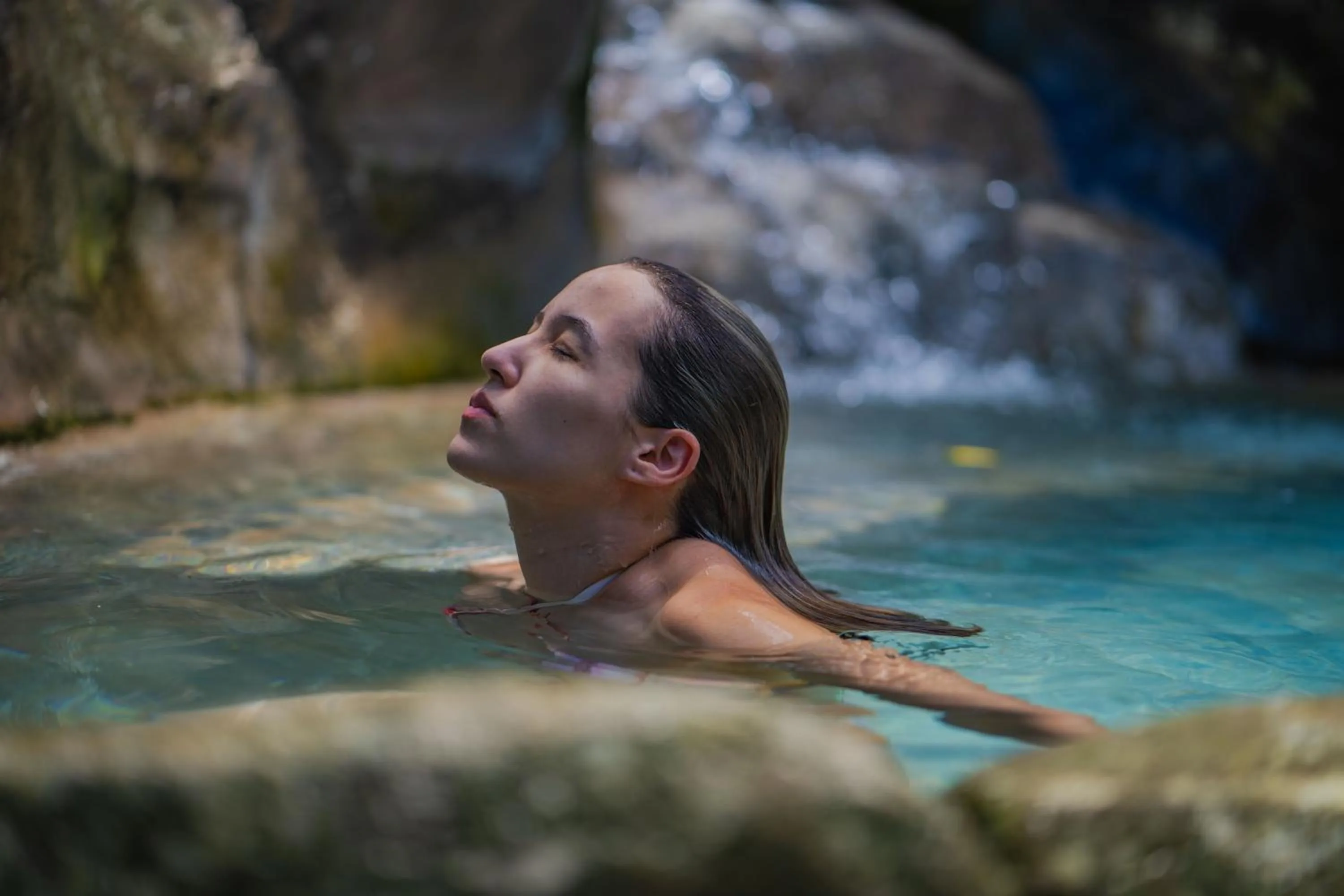 Hot Spring Bath in Chachagua Rainforest Hotel & Hot Springs