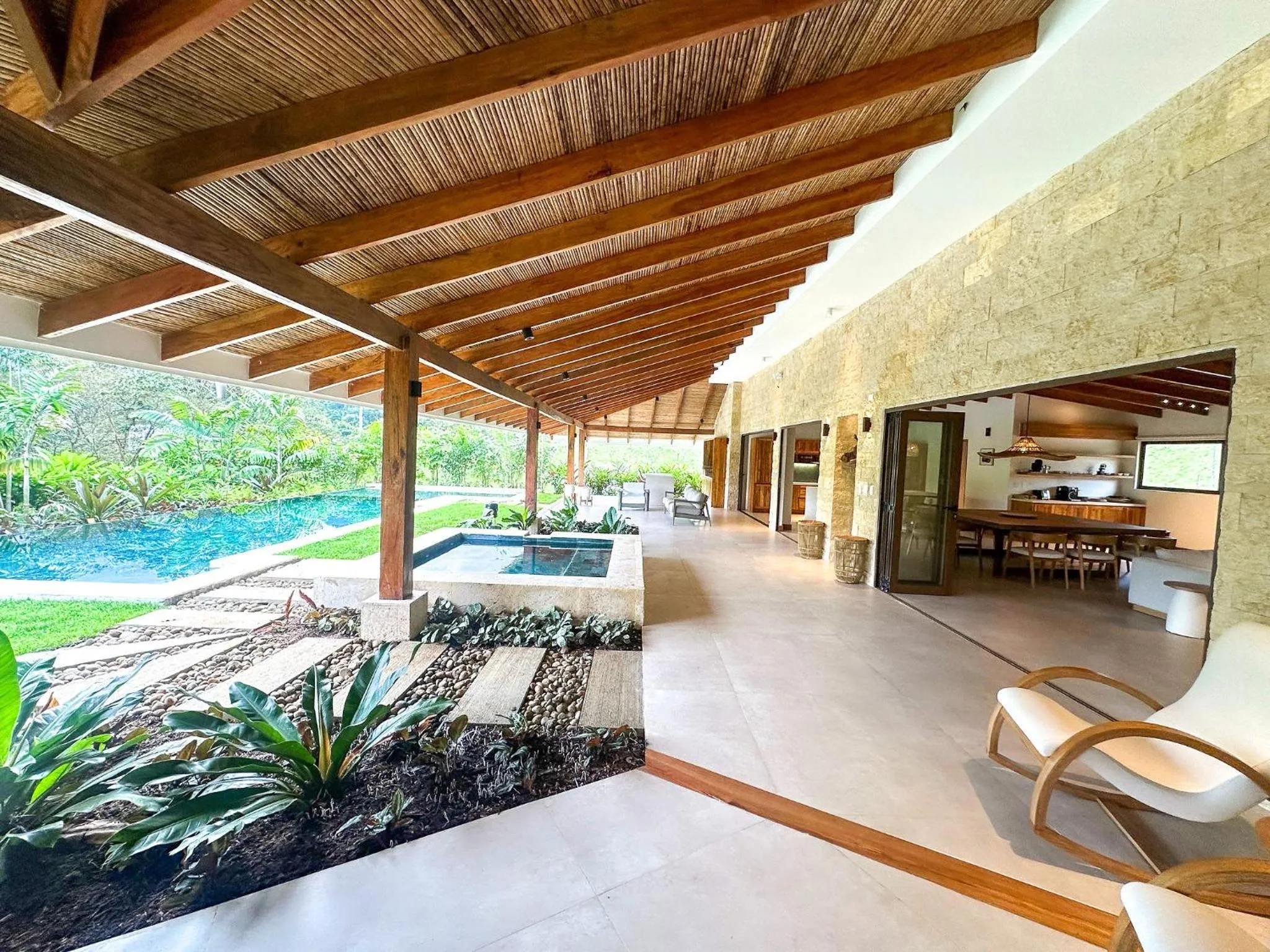 Garden view in Chachagua Rainforest Hotel & Hot Springs