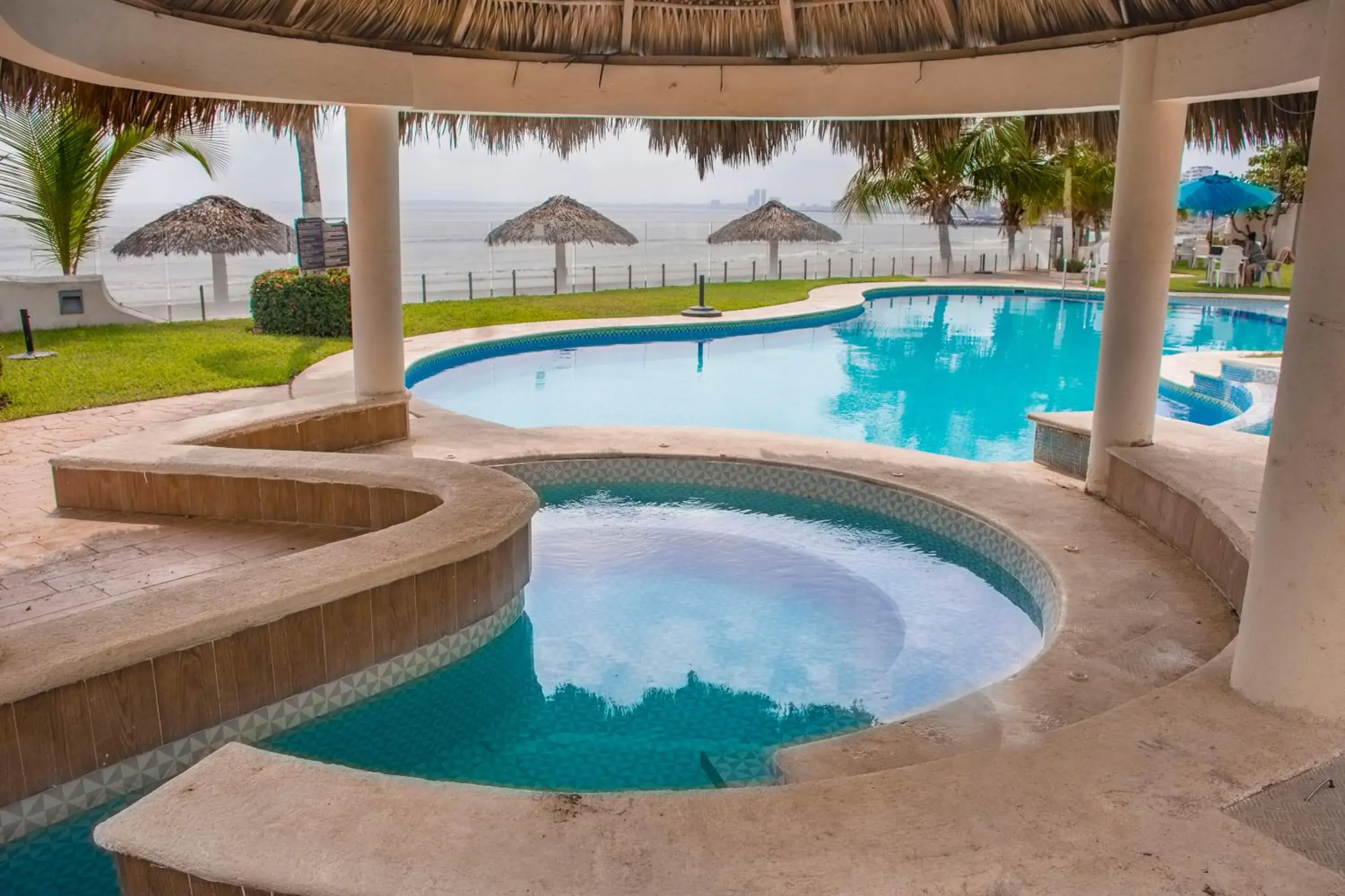Pool view in Playa Caracol Hotel & Spa Pool view in Playa Caracol Hotel & Spa