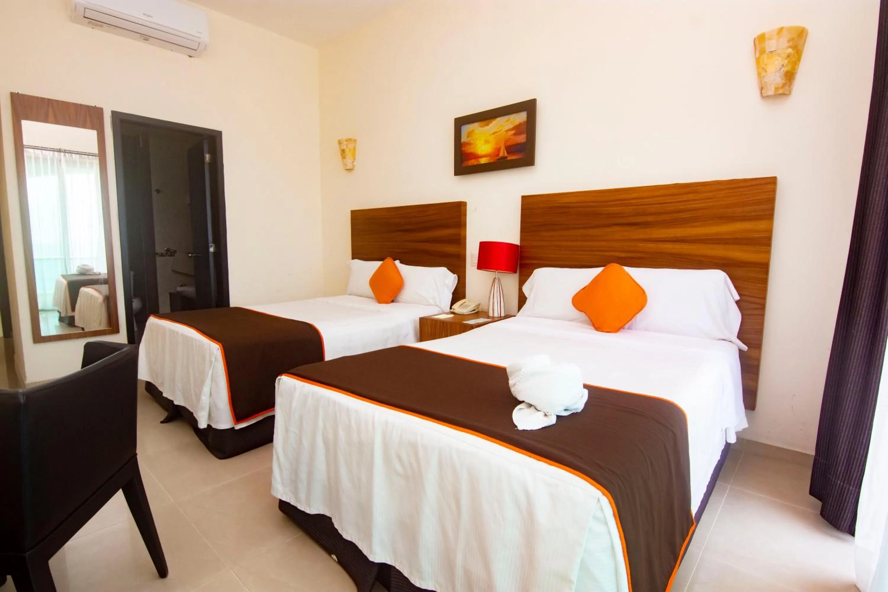 Bed in Playa Caracol Hotel & Spa