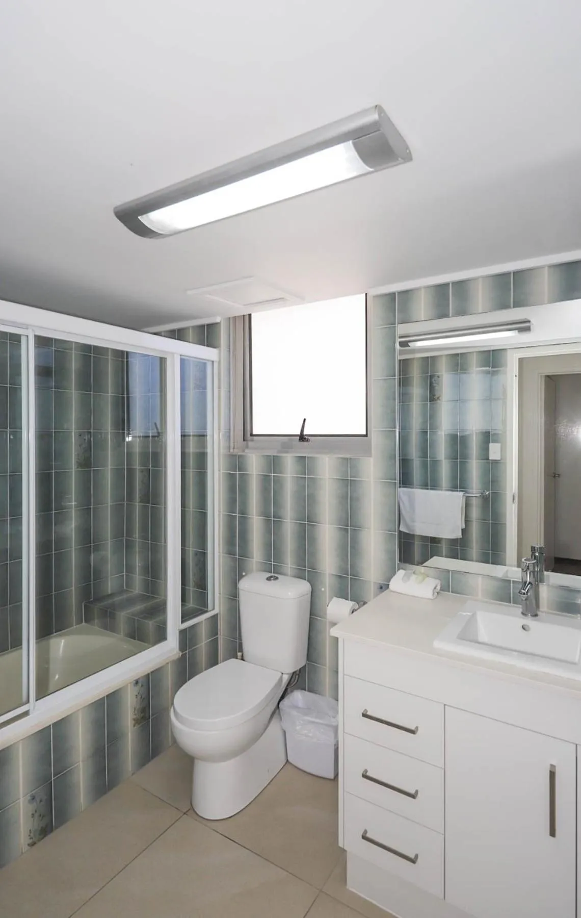 Bathroom in Beachside Tower Apartments