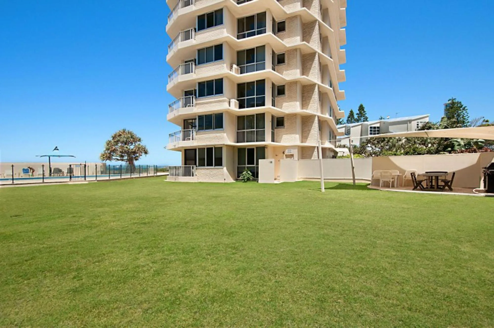 Property building in Beachside Tower Apartments