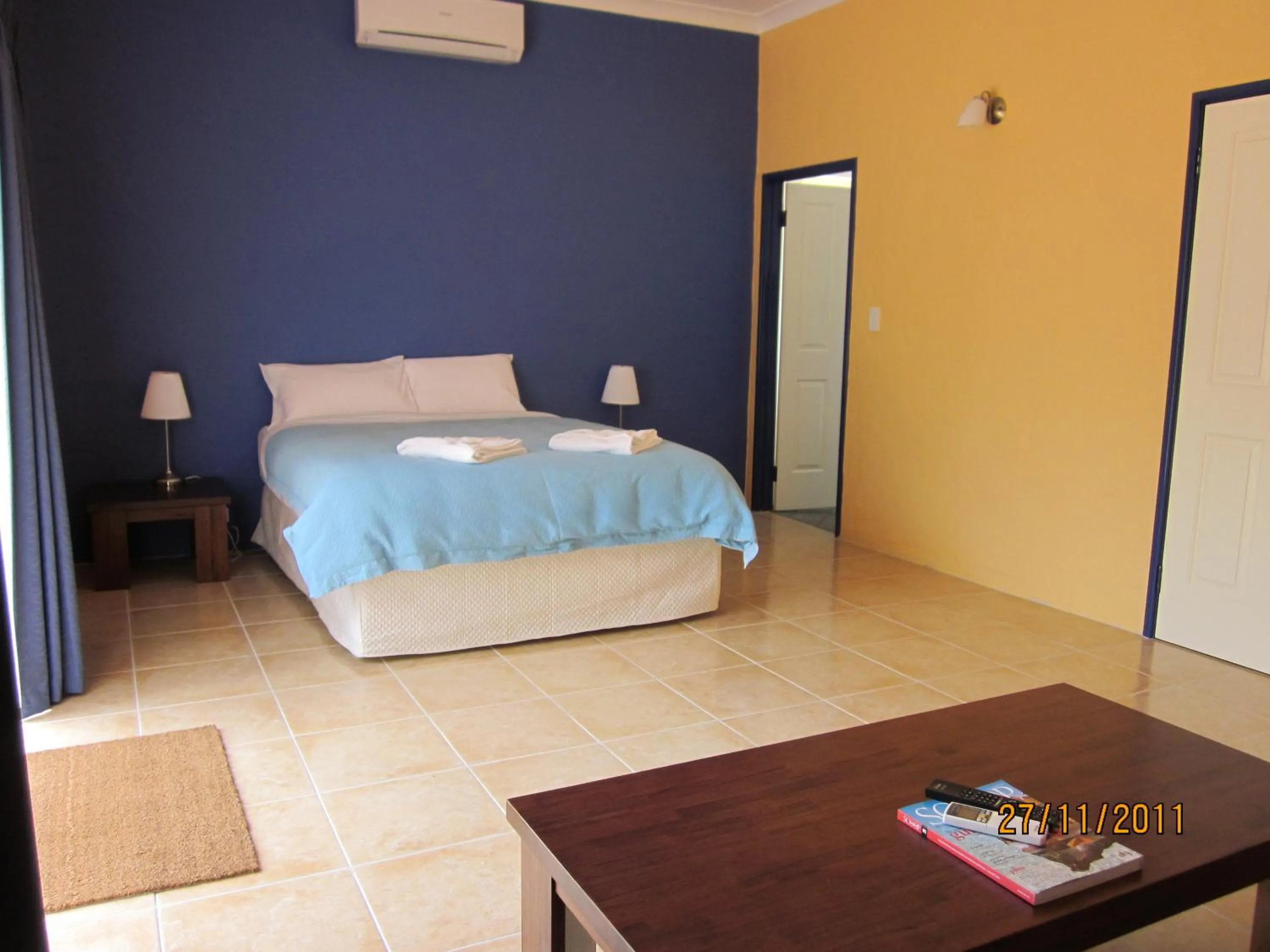 Bedroom, Bed in Chalets on Stoneville