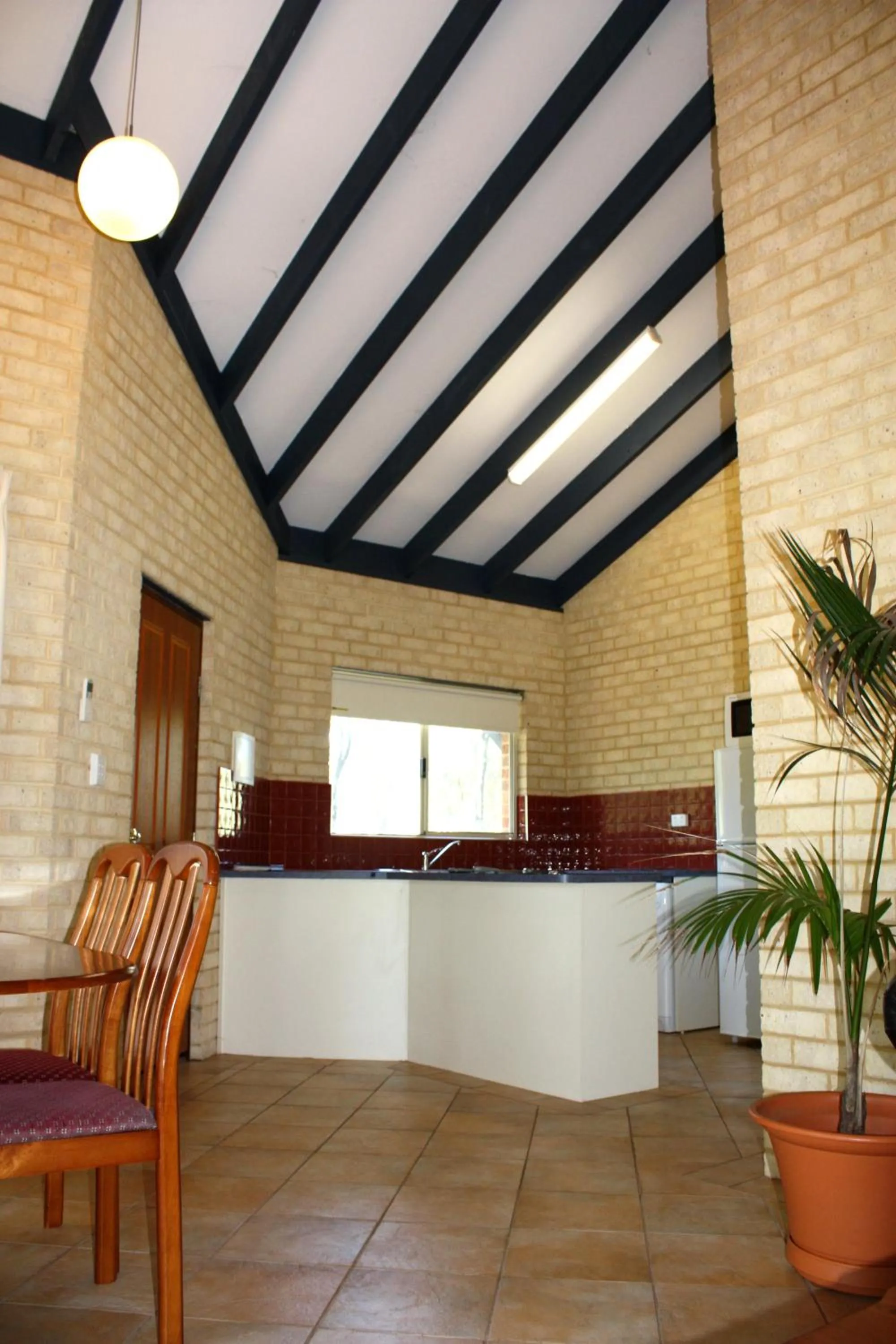 Kitchen or kitchenette in Chalets on Stoneville