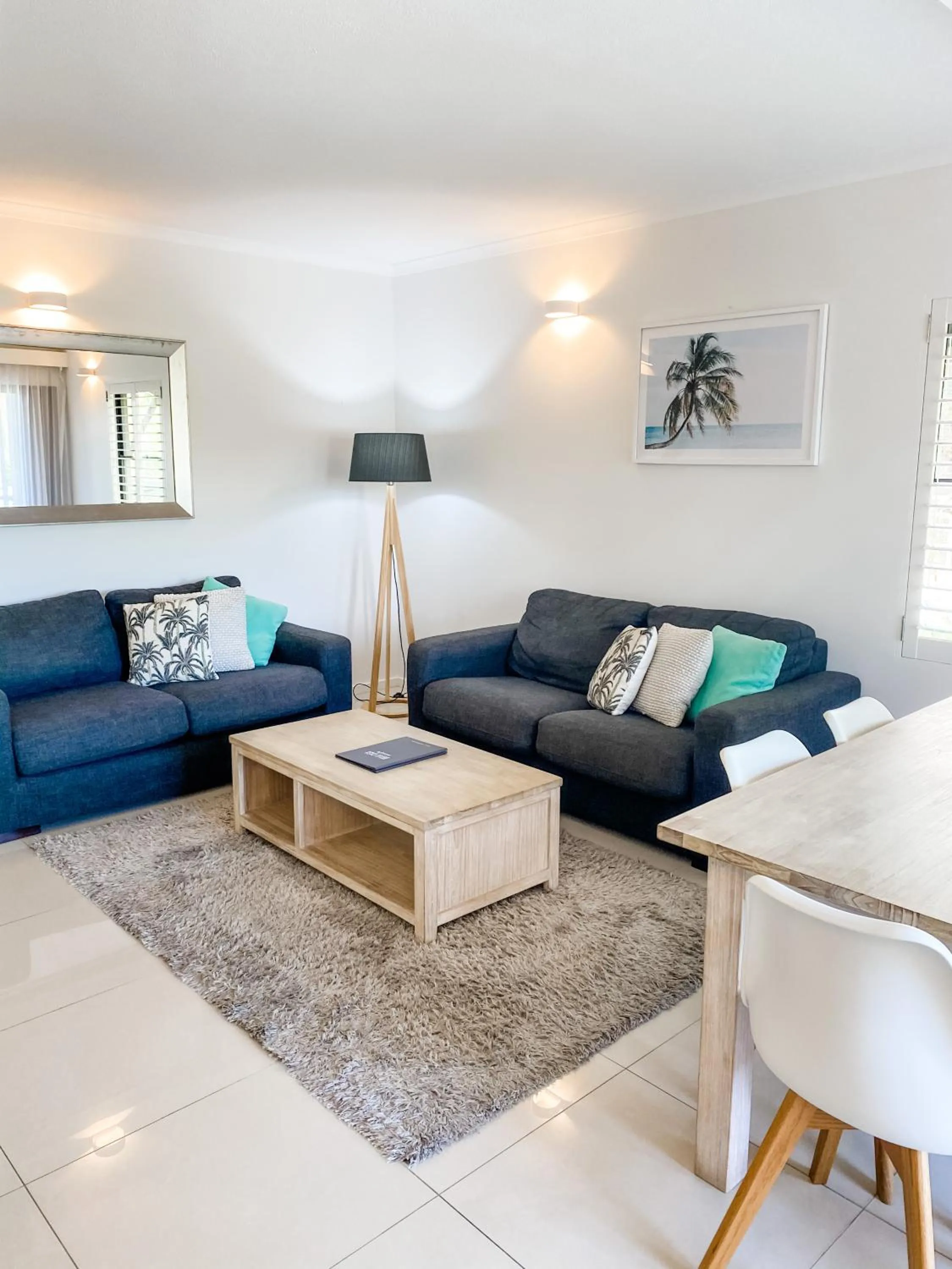 Living room in Bella Casa Noosa