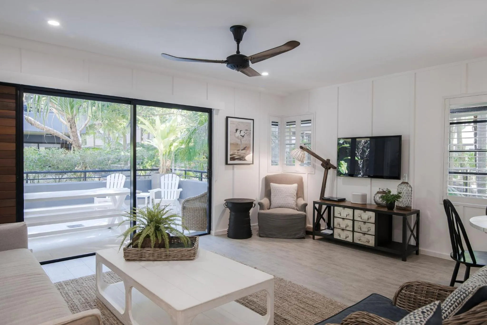 Living room in Bella Casa Noosa