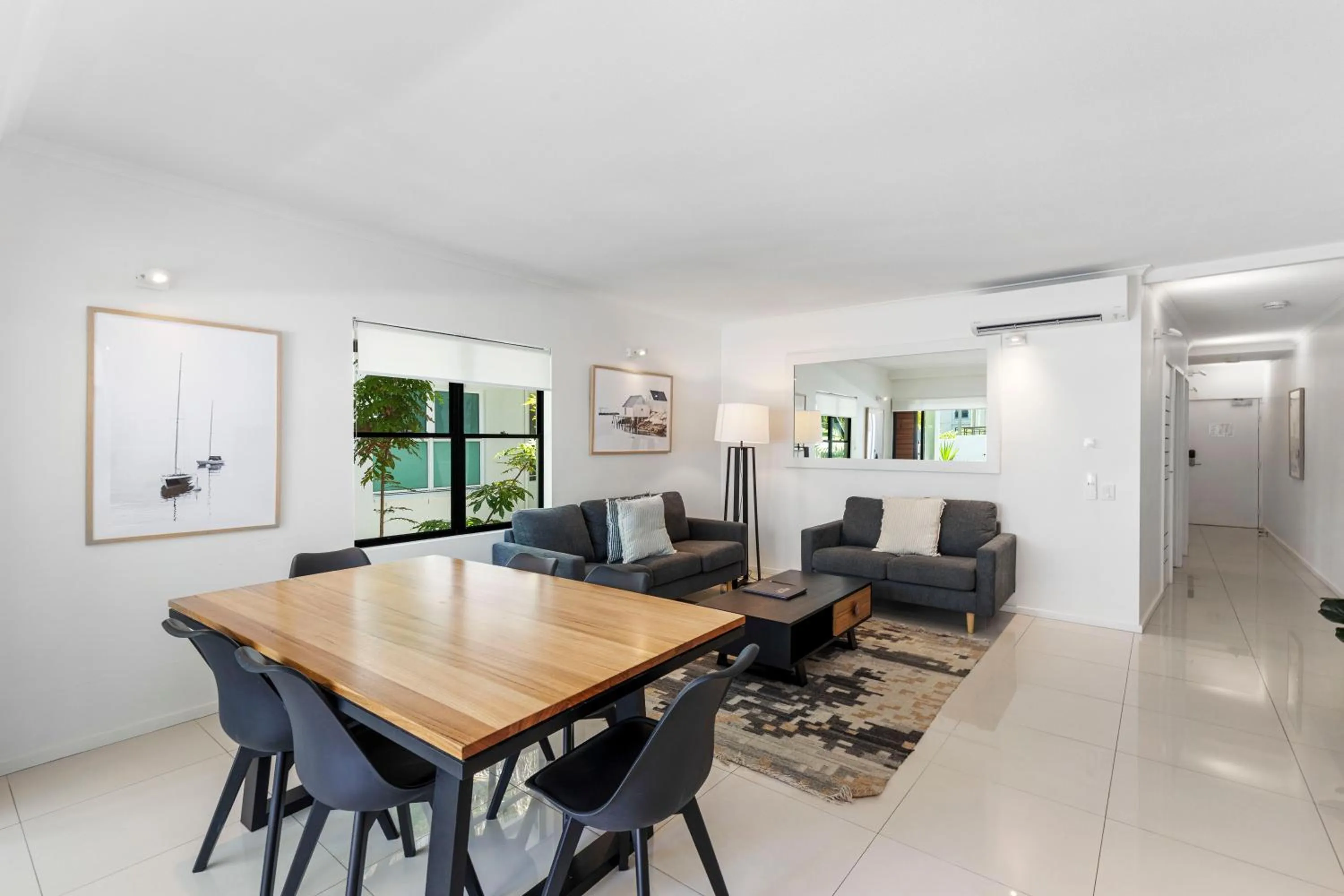 Living room in Bella Casa Noosa