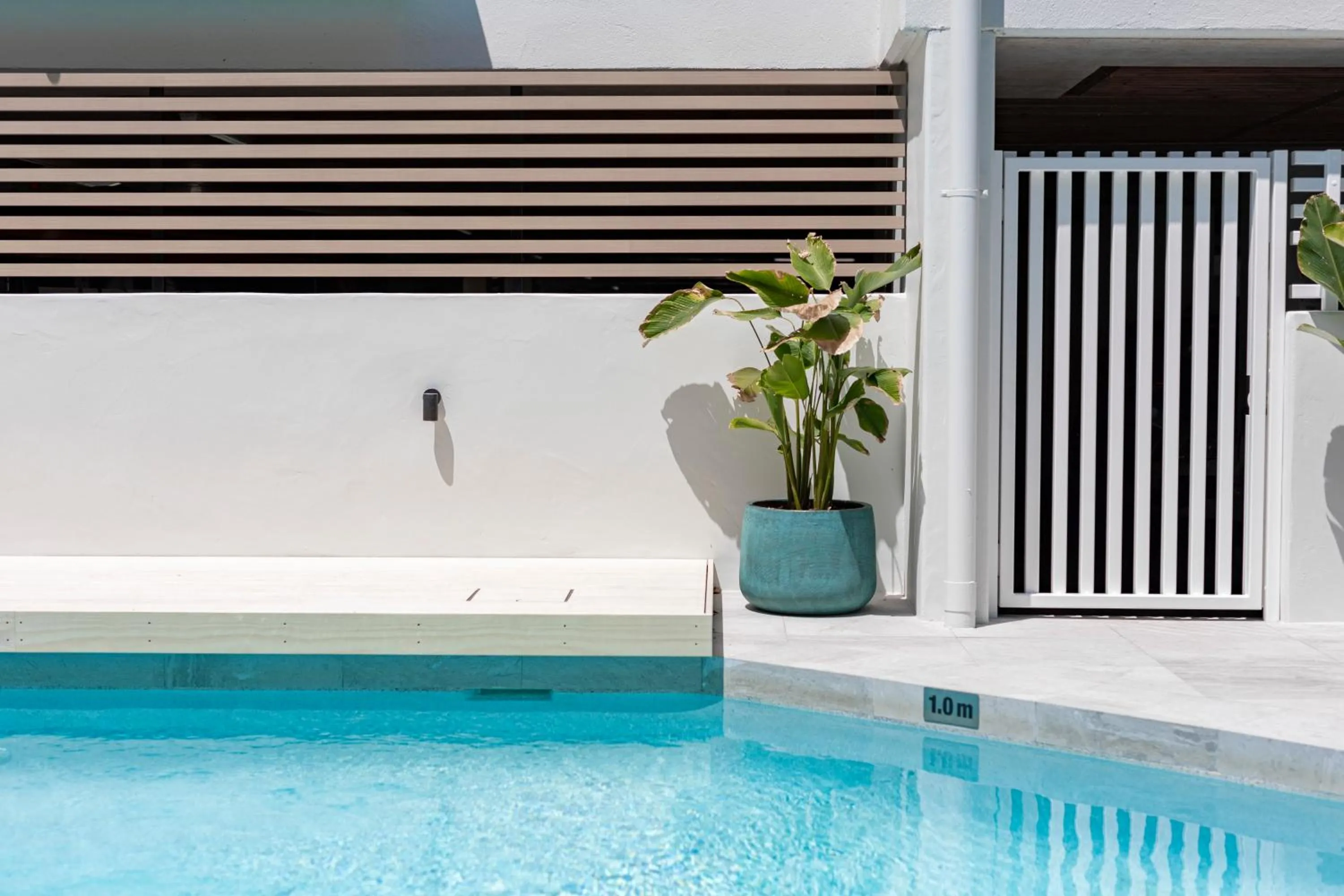 Pool view in Bella Casa Noosa