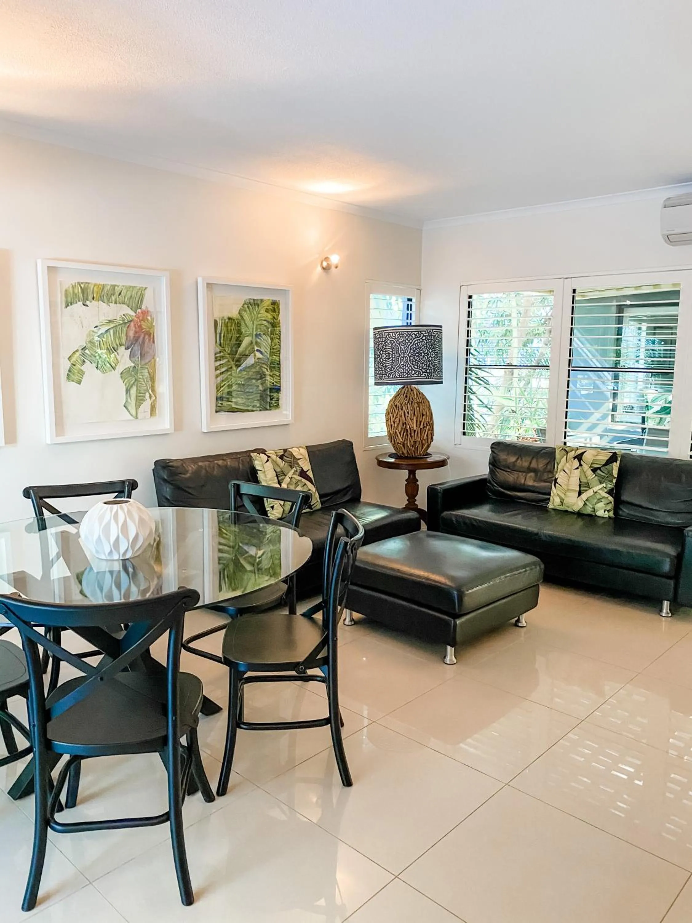 Living room in Bella Casa Noosa