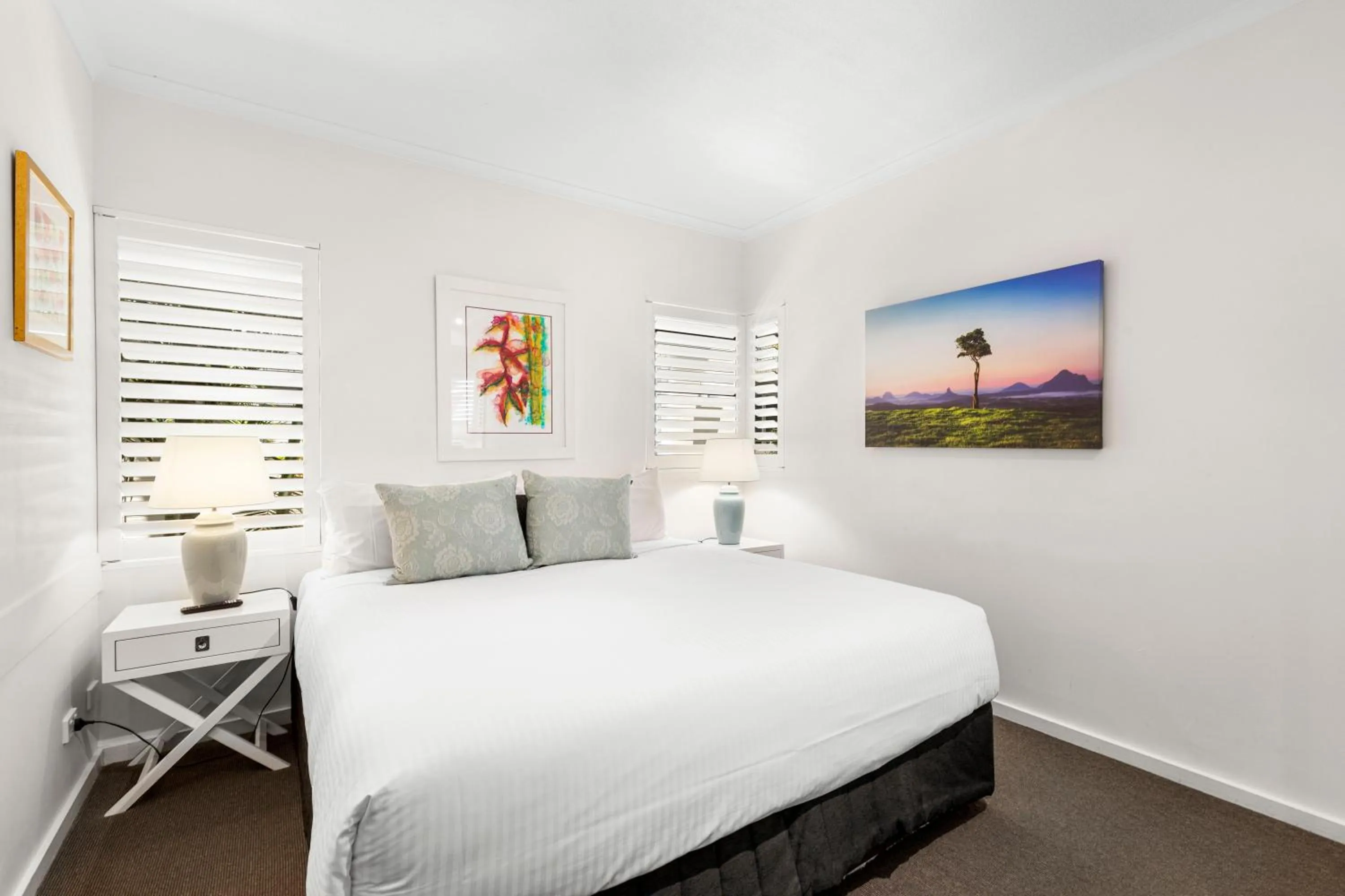 Bed in Bella Casa Noosa