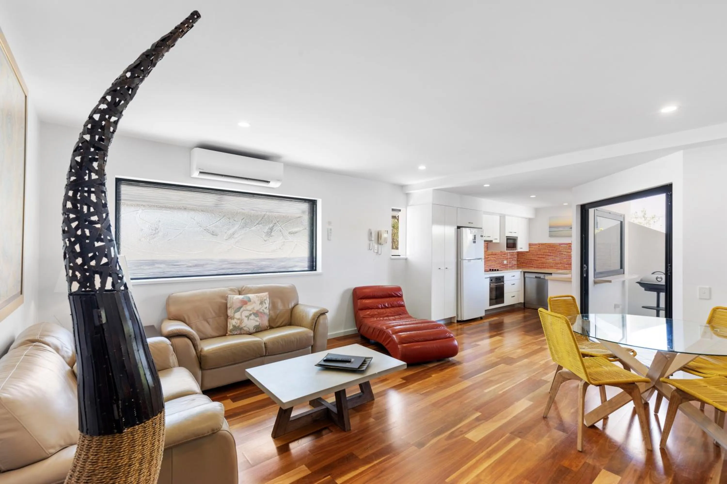 Living room in Bella Casa Noosa
