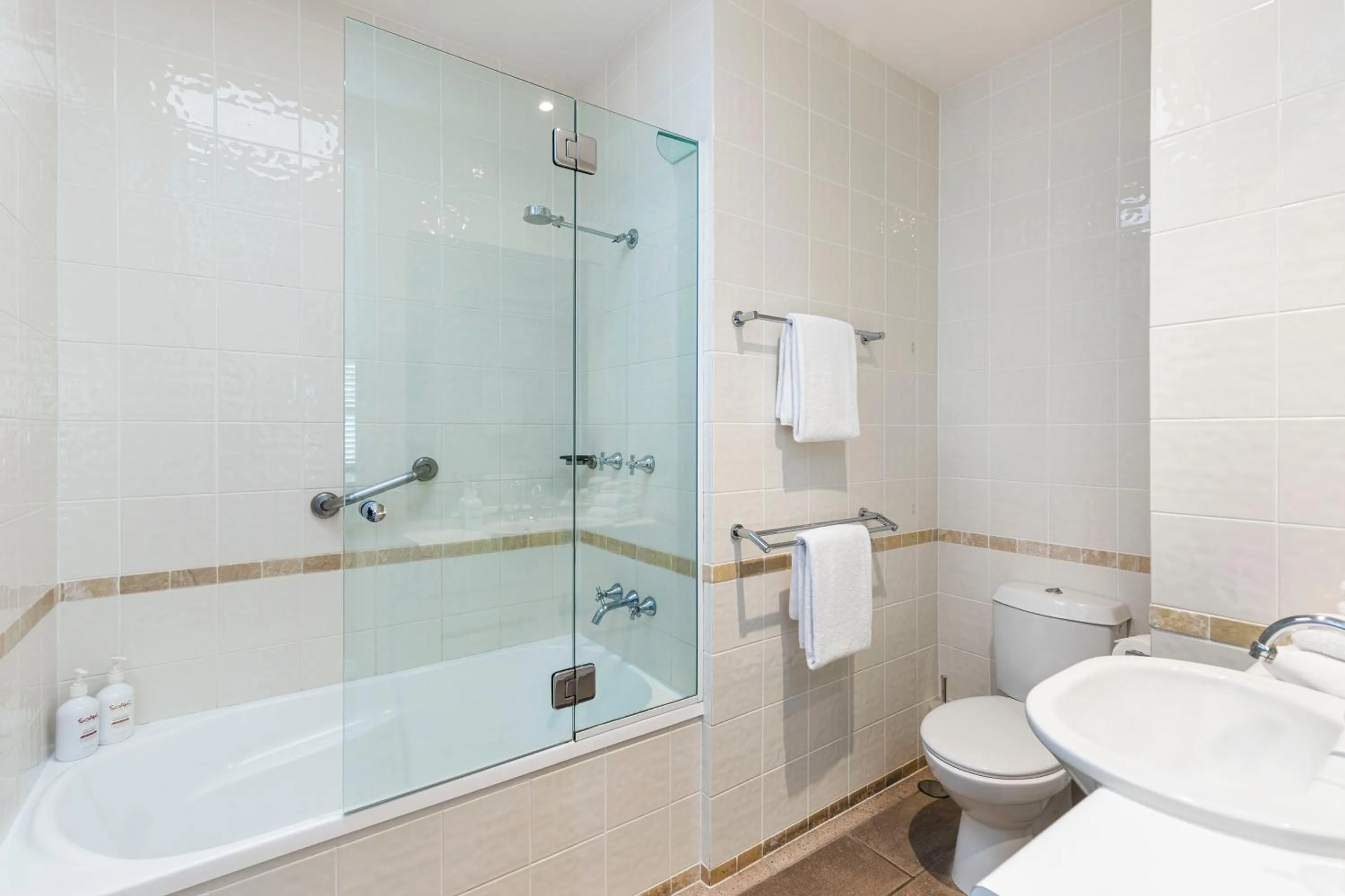 Shower in Bella Casa Noosa