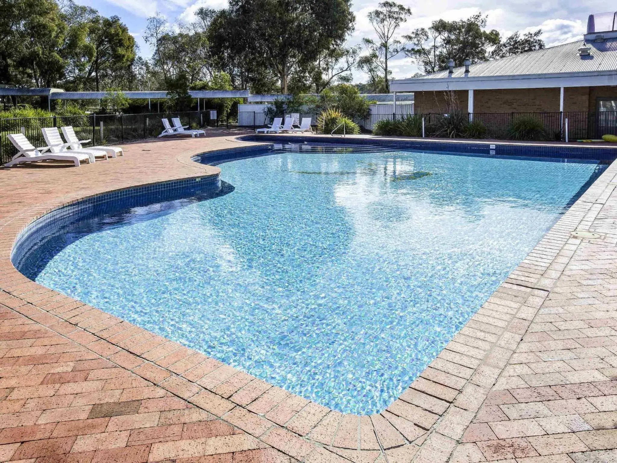 Pool view in ibis Styles Canberra Eagle Hawk Pool view in ibis Styles Canberra Eagle Hawk