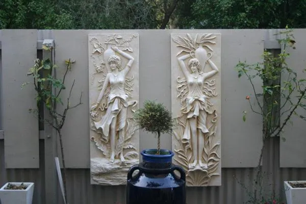 Decorative detail in Athena Motel