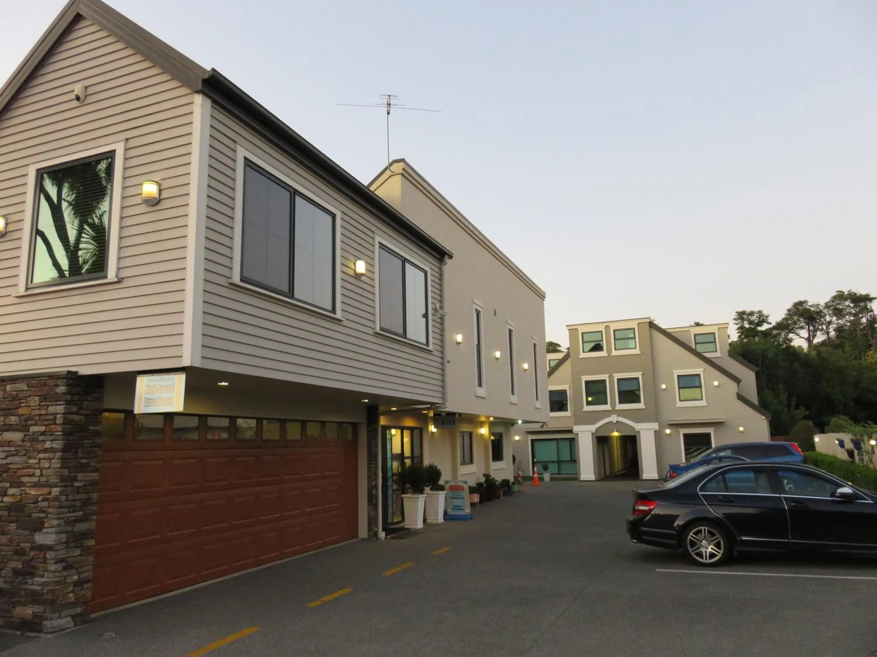 Property building in Athena Motel