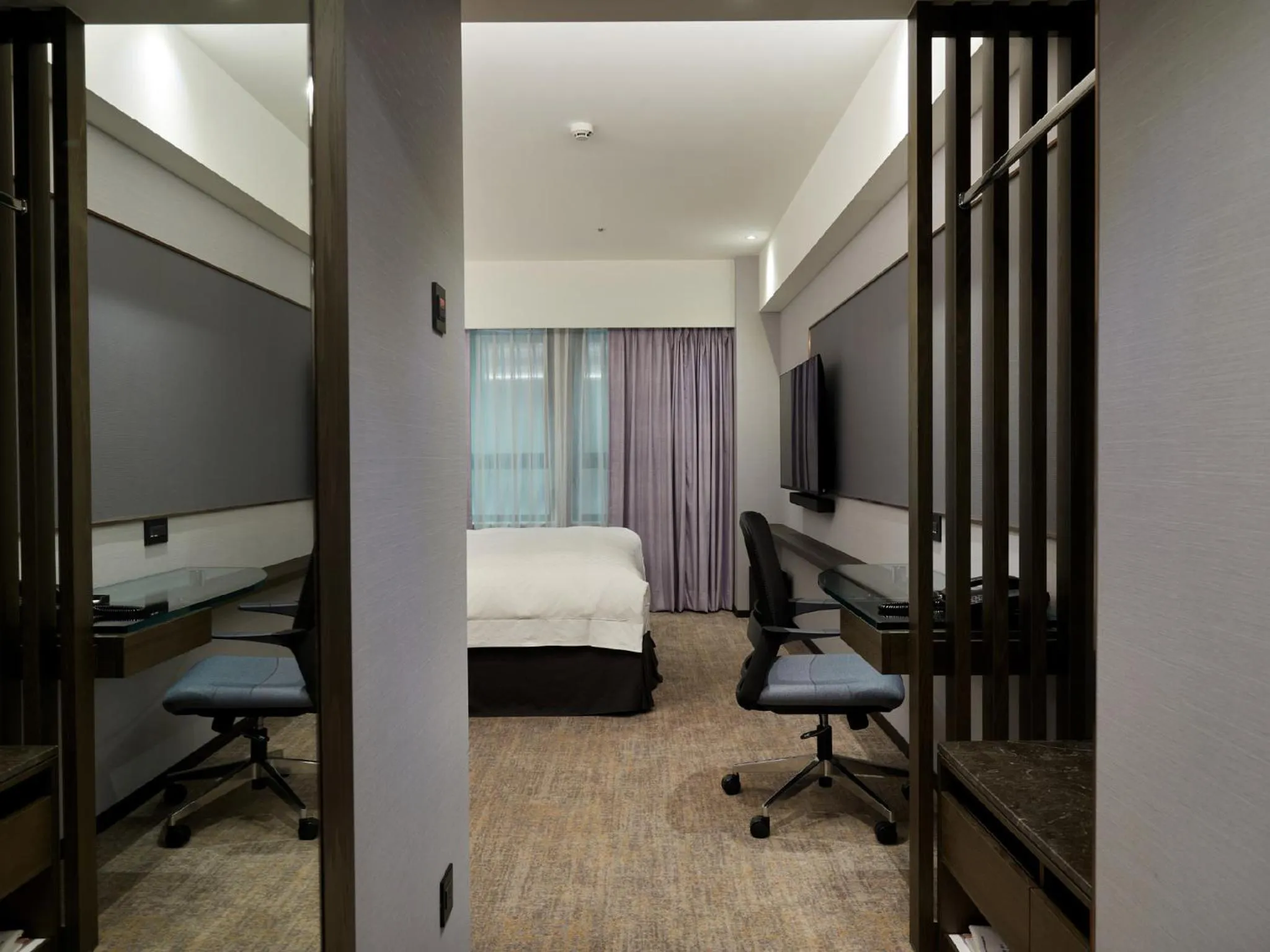 Bed in The Tango Hotel Taipei Linsen