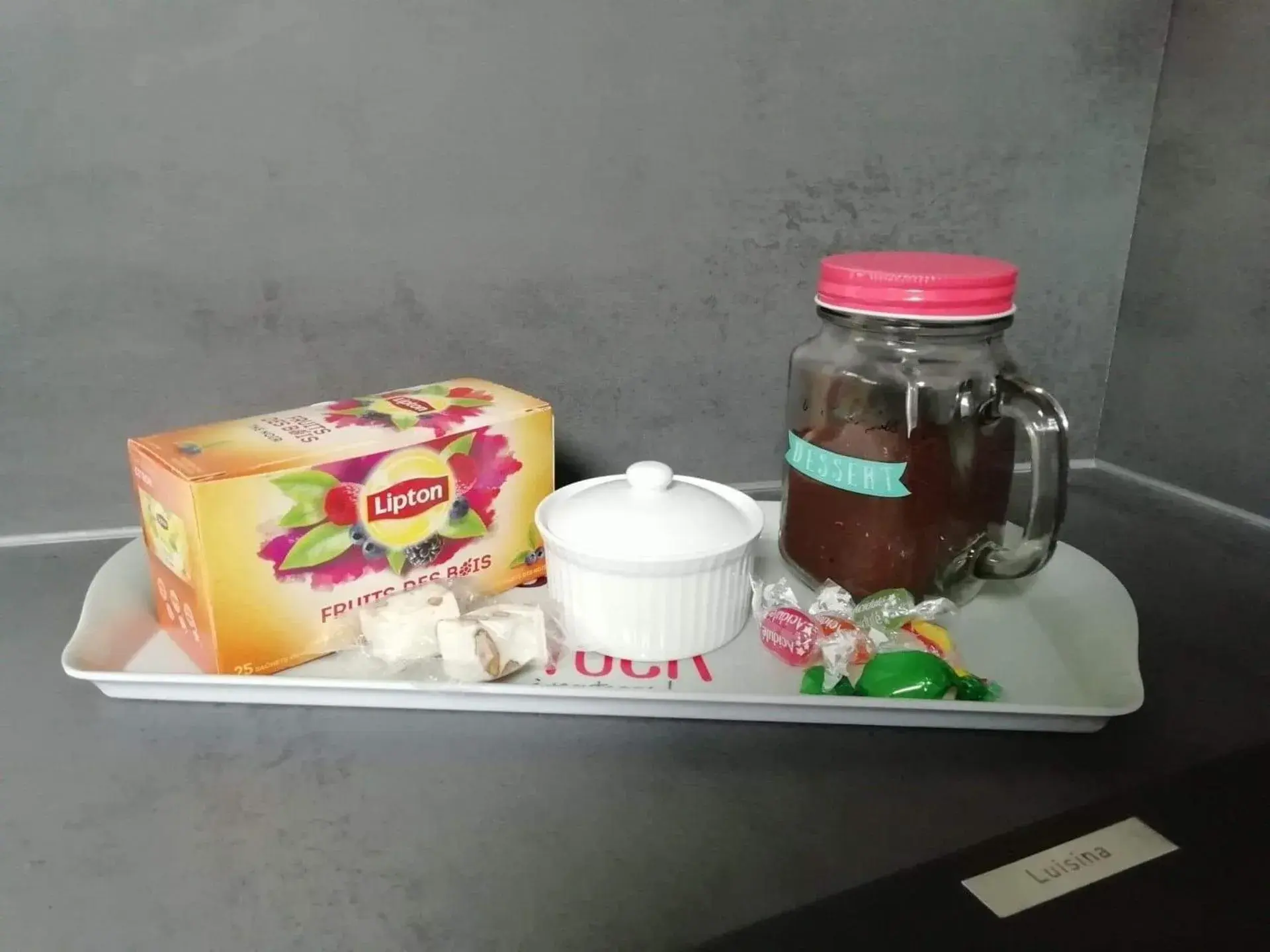 Food and drinks in La Villa Tria Castella Food and drinks in La Villa Tria Castella