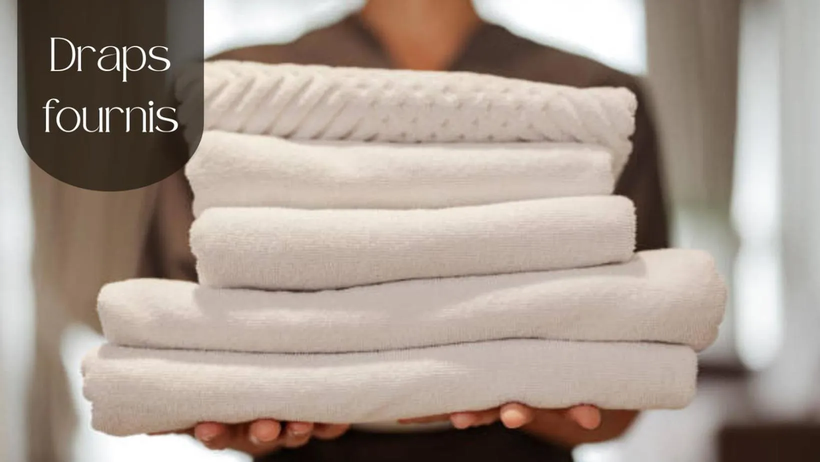 towels in La Villa Tria Castella