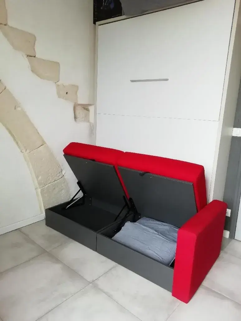 Living room in La Villa Tria Castella Living room in La Villa Tria Castella