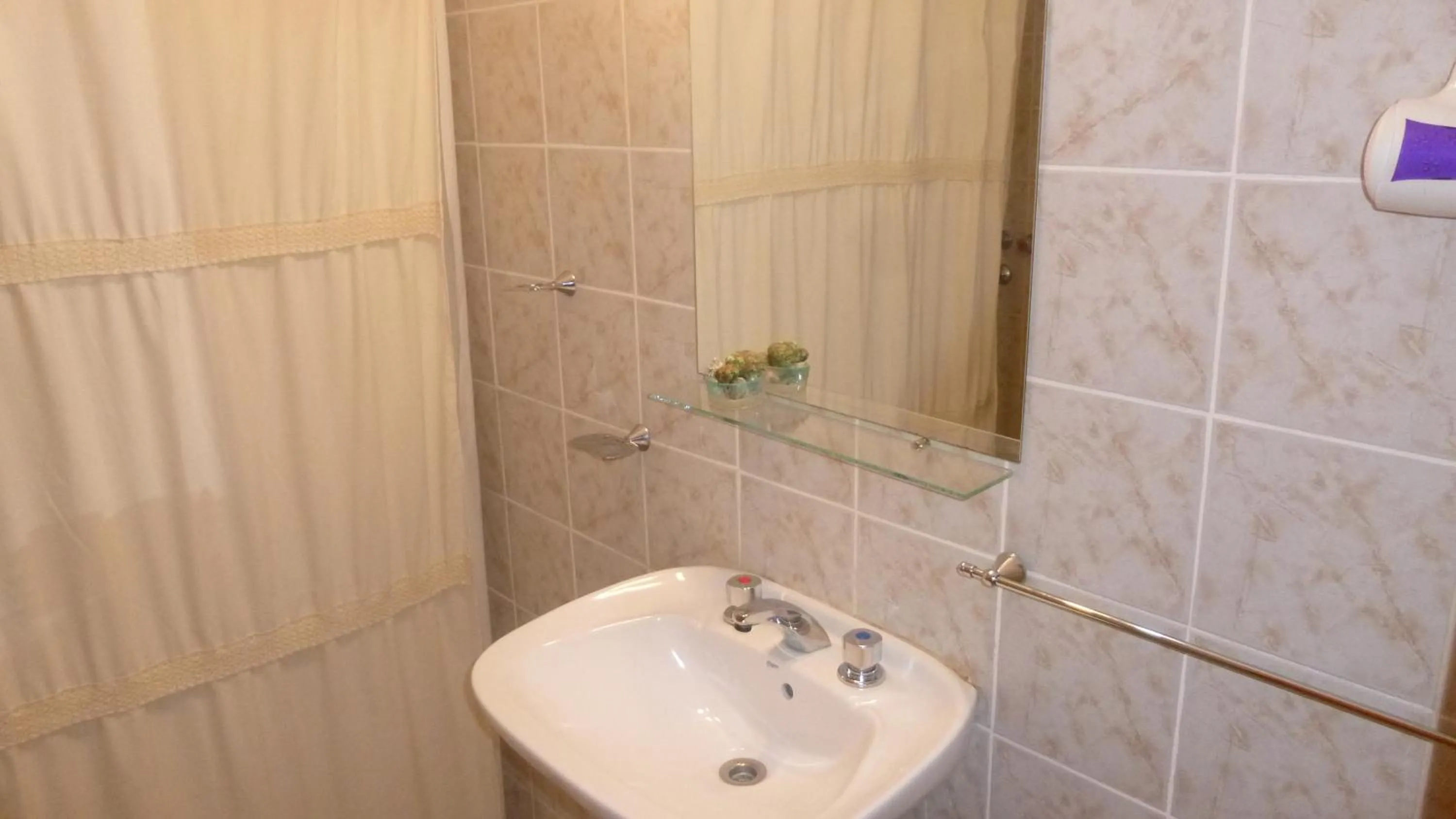 Bathroom in Cabanas los lirios