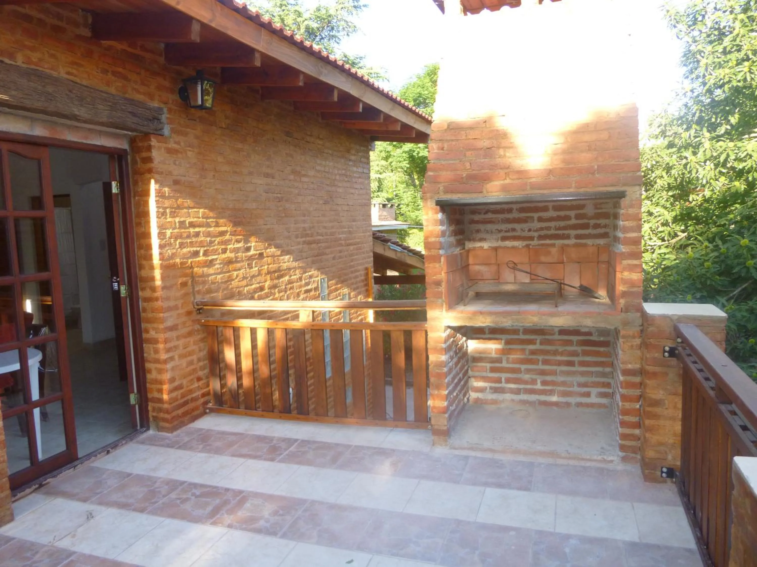 Balcony/Terrace in Cabanas los lirios