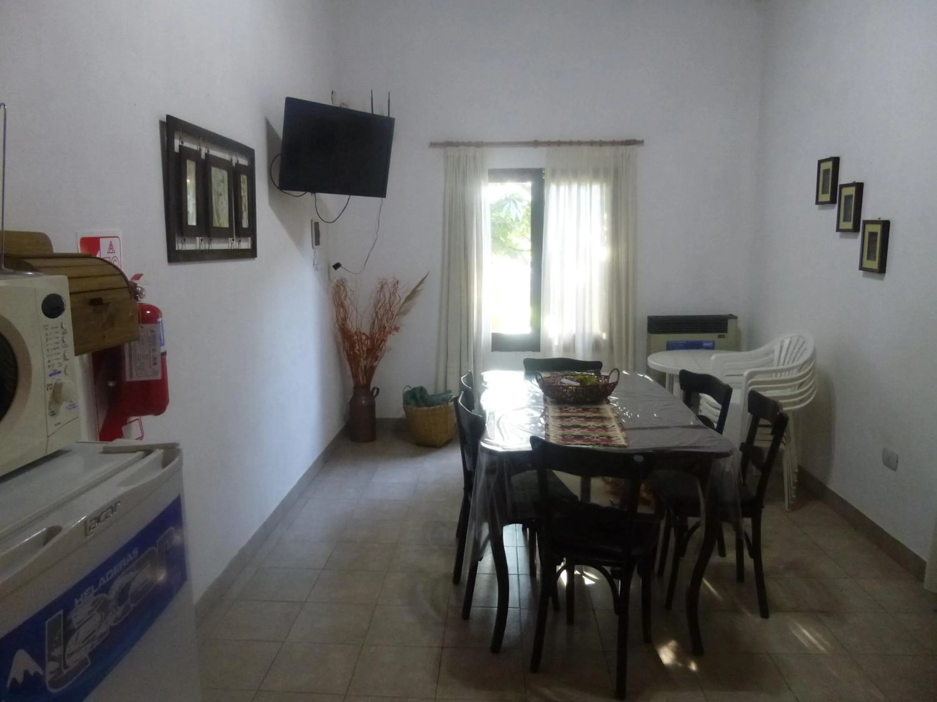 Dining area in Cabanas los lirios