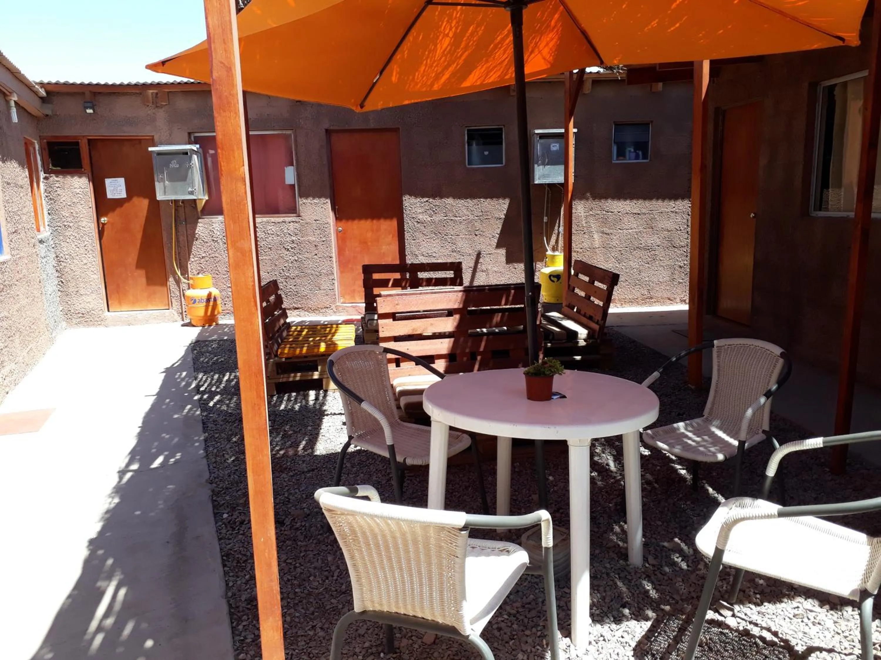 Patio in Hostal Open House