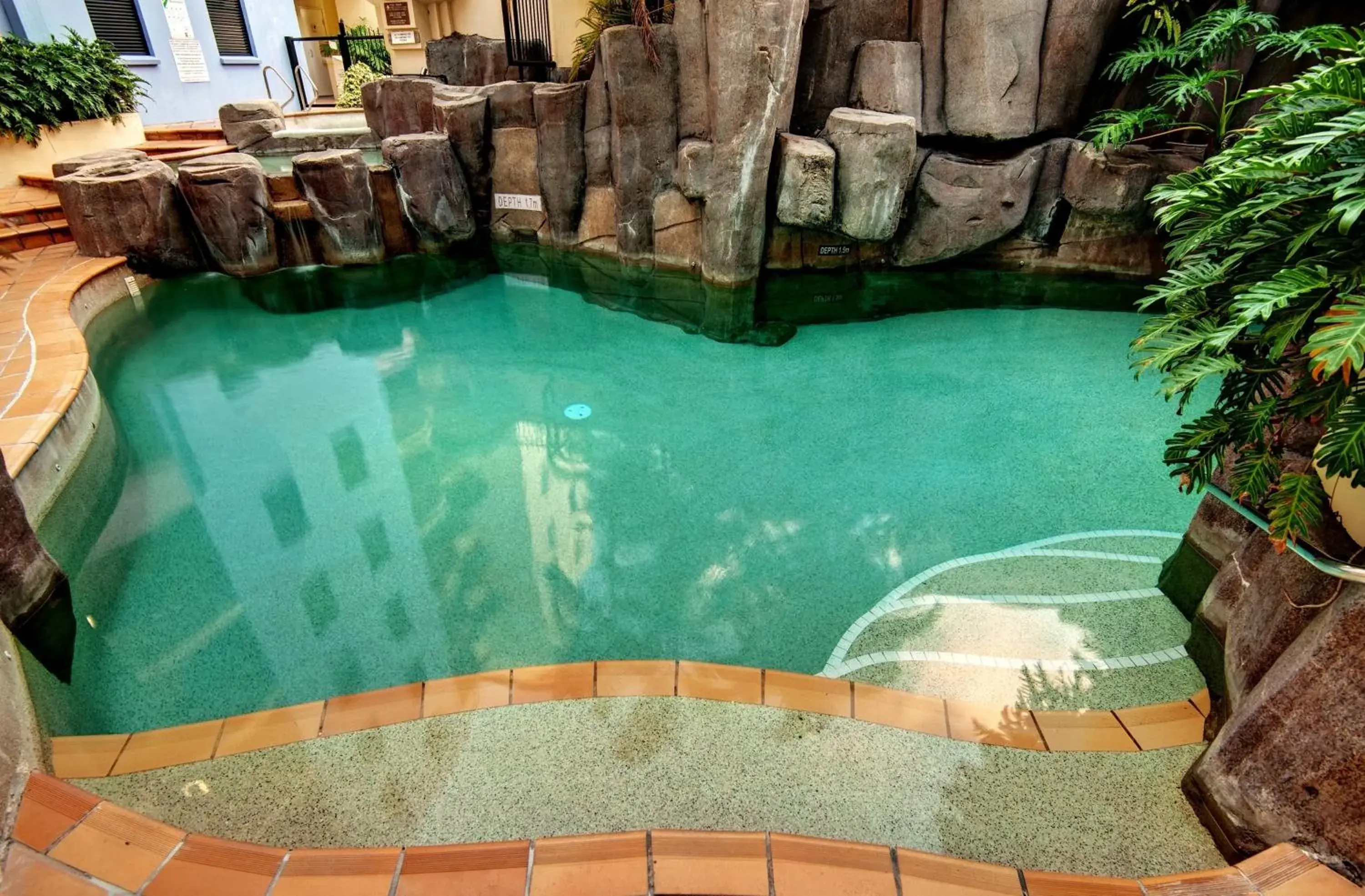 Swimming pool in Nautilus Resort Mooloolaba Swimming pool in Nautilus Resort Mooloolaba