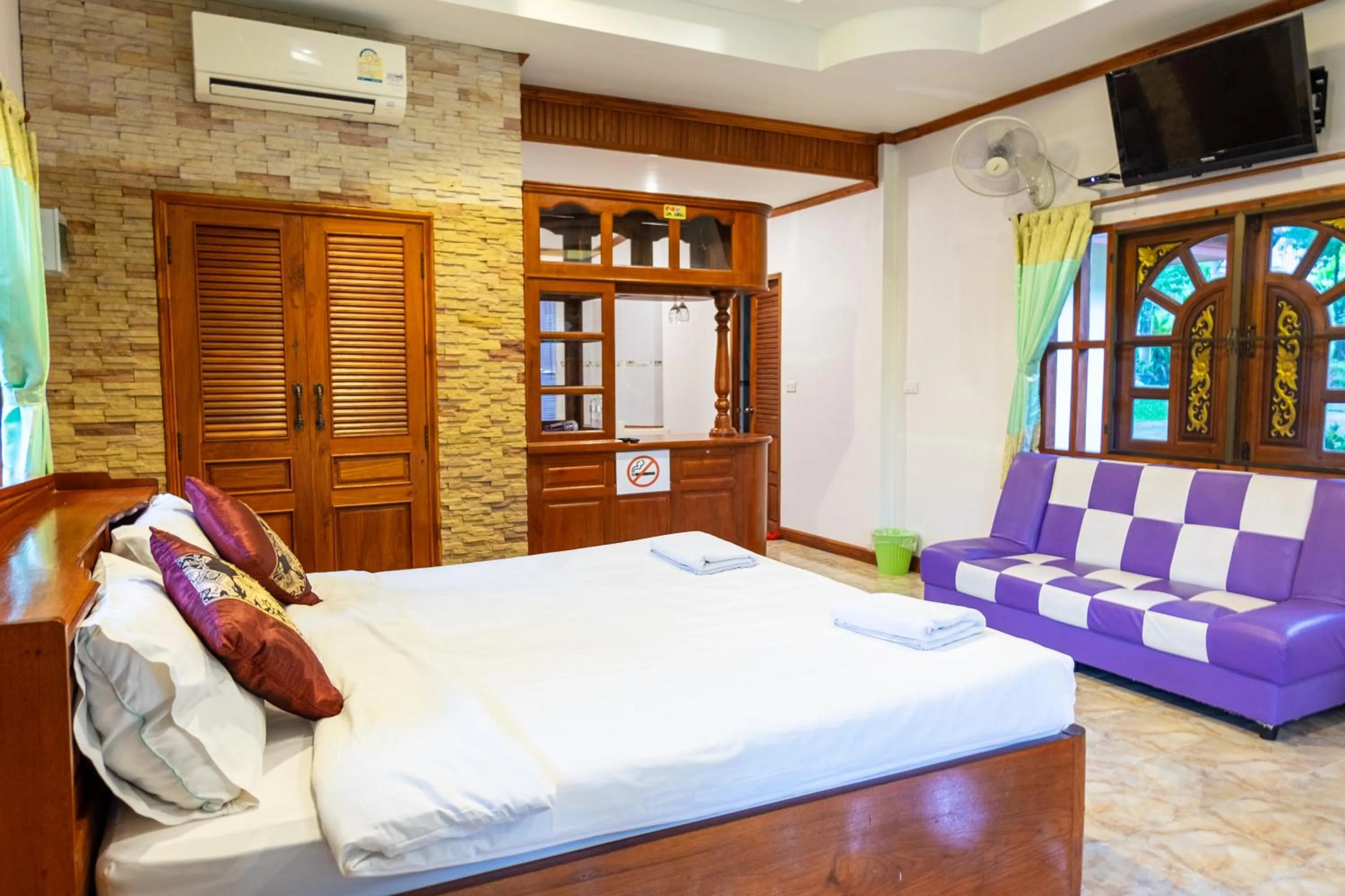 Bed in Mont Goei Pai