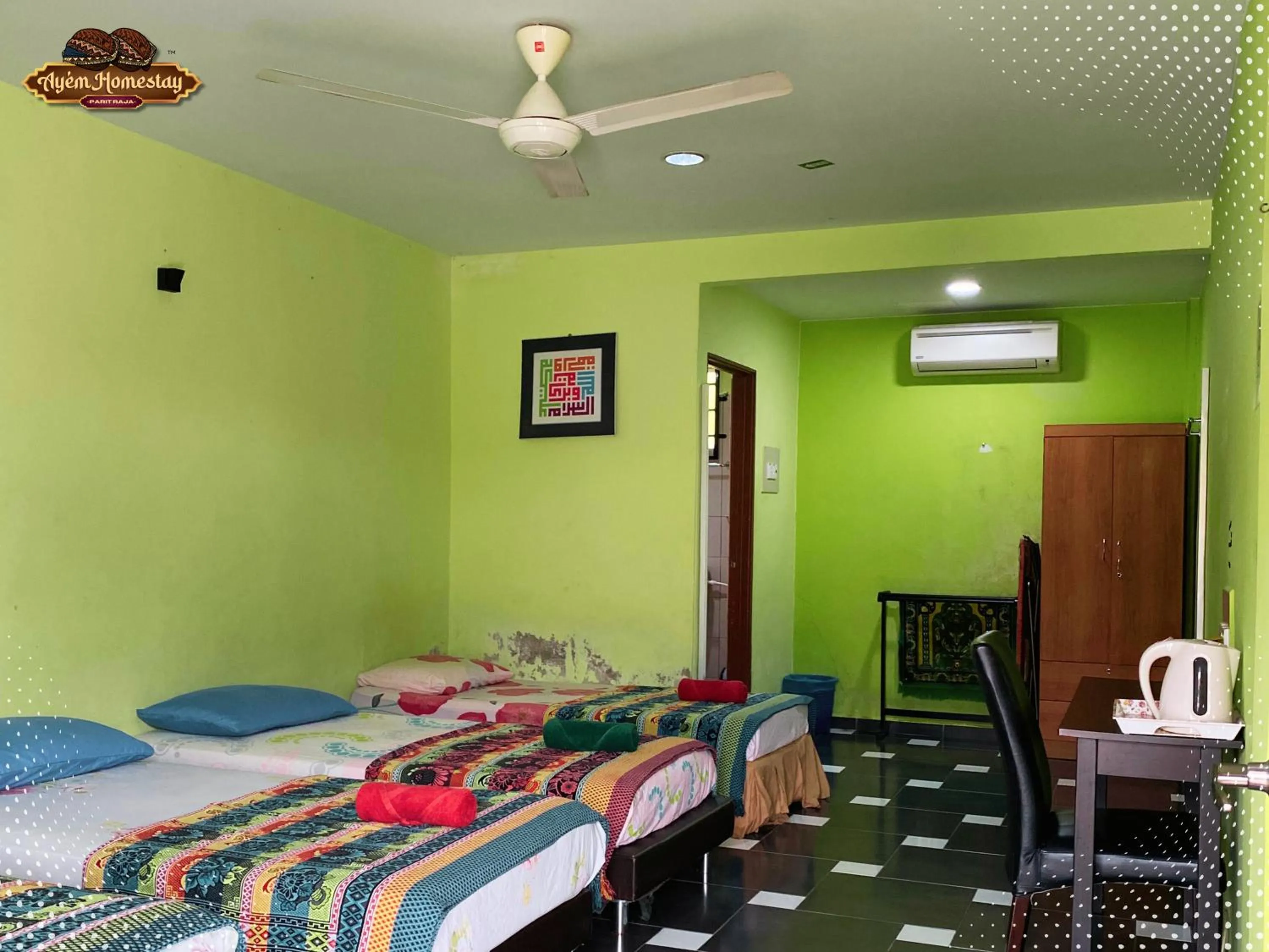 Bed in Ayem Homestay UTHM