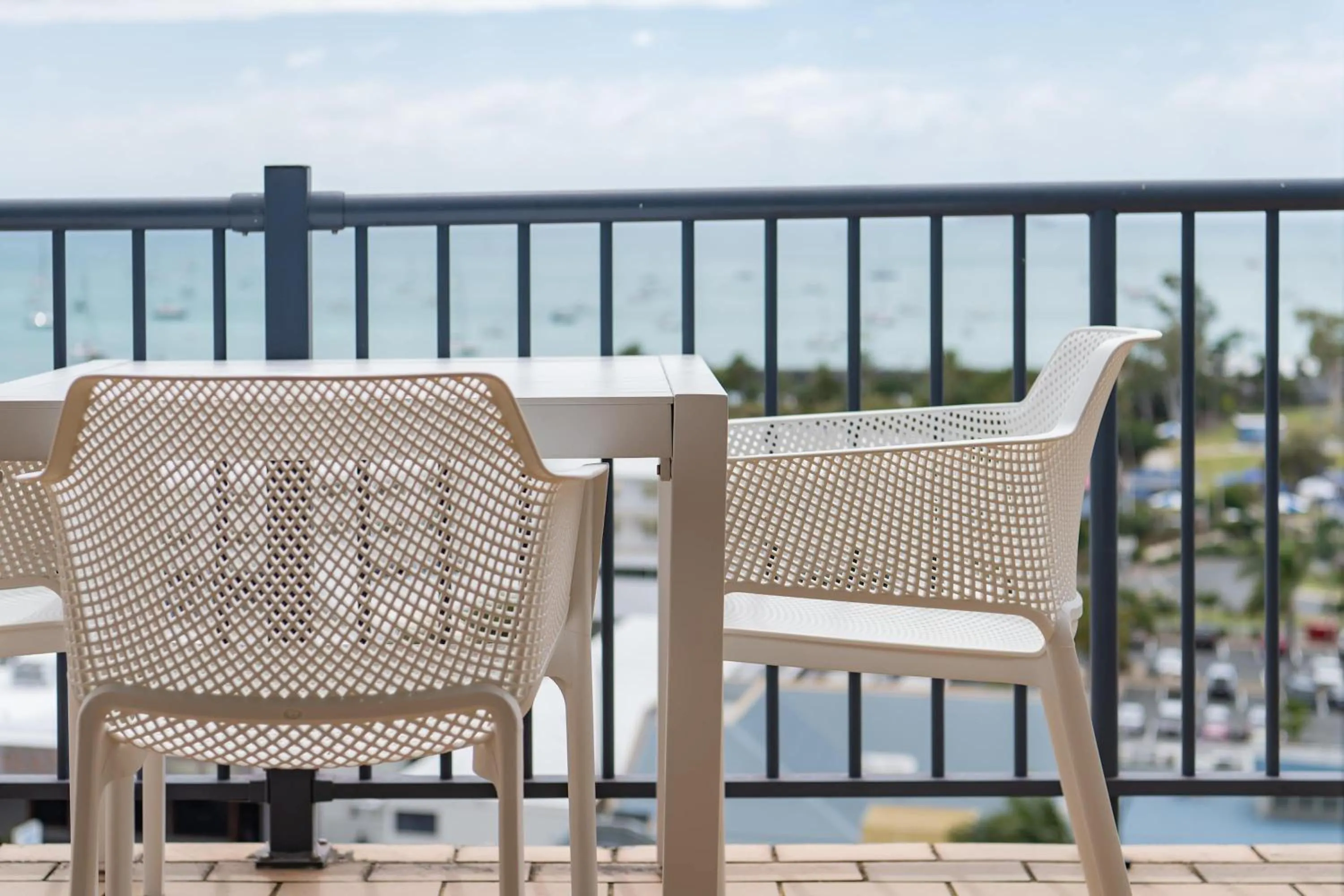 Balcony/Terrace in Central Ocean View Studio 27a KIDS STAY FREE