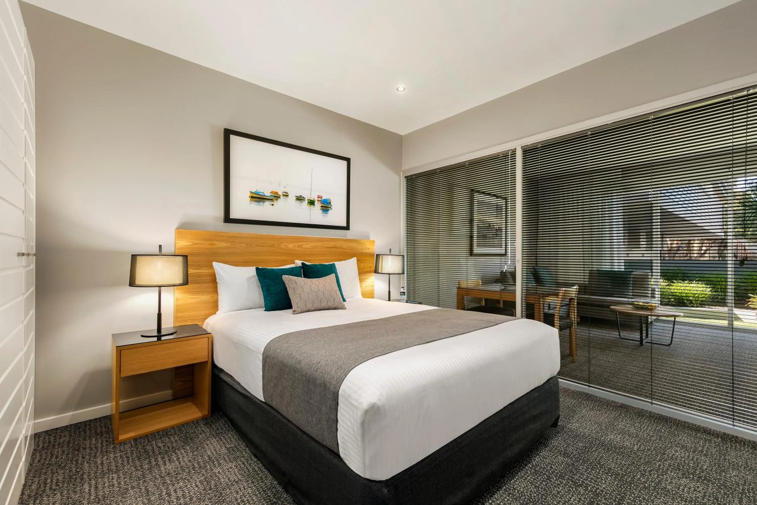 Bed in Quest Brighton on the Bay