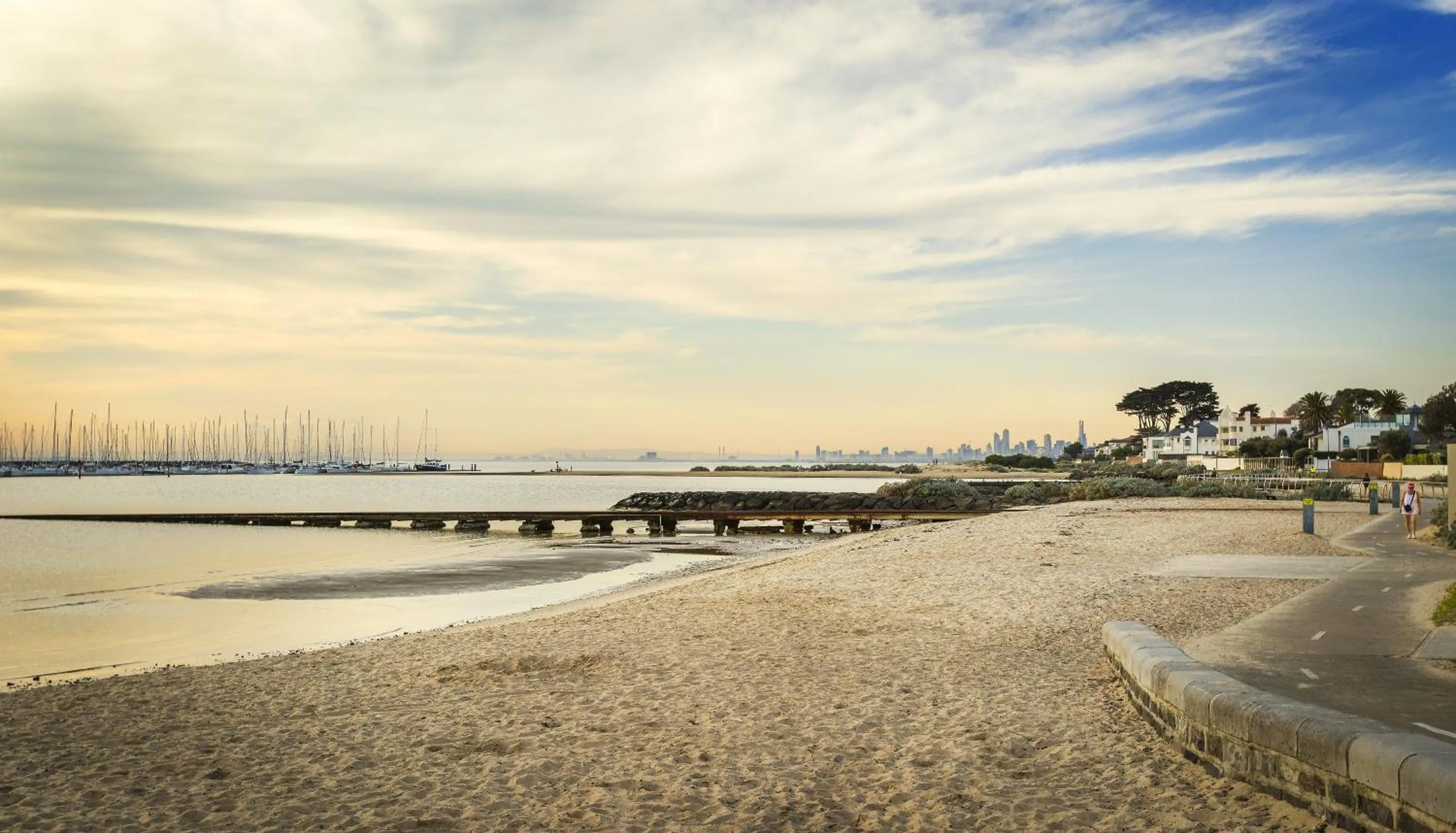 Natural landscape in Quest Brighton on the Bay