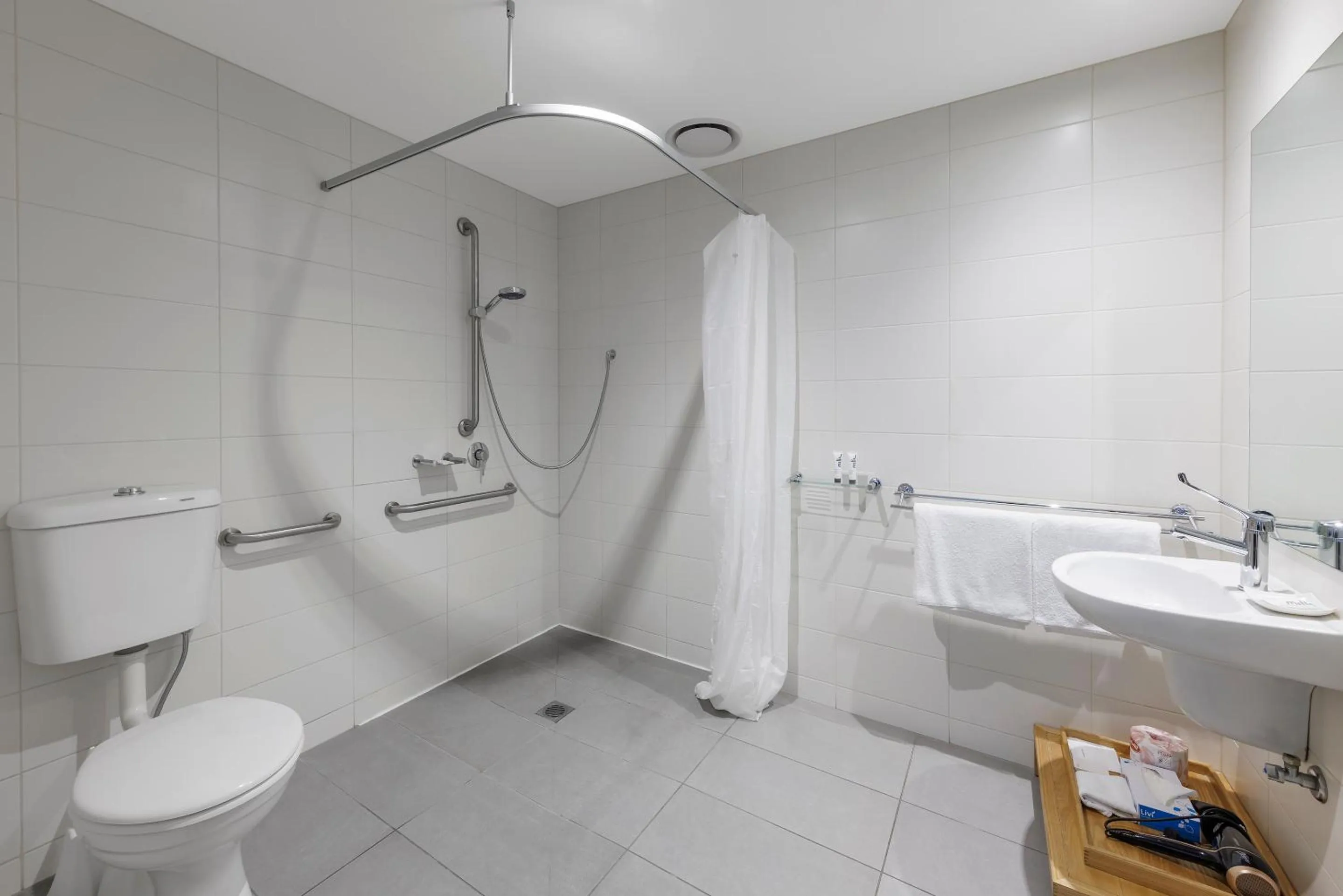 Facility for disabled guests in Quest Brighton on the Bay