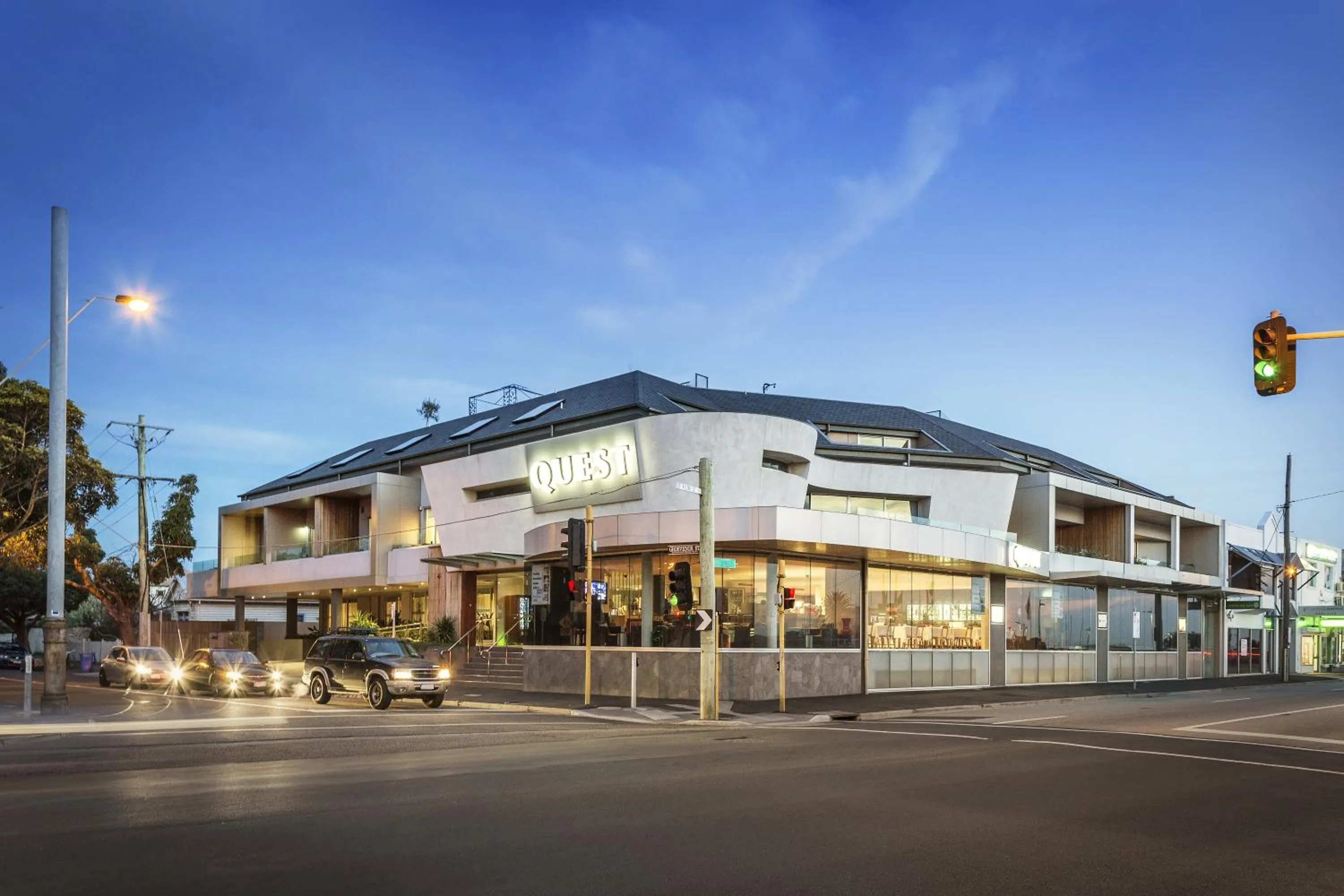 Property building in Quest Brighton on the Bay