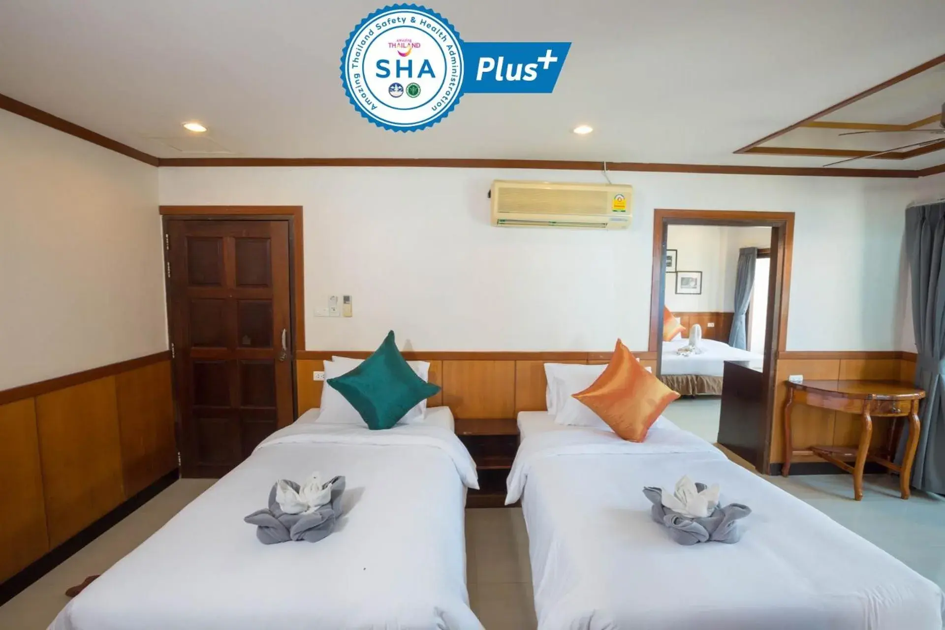 Bed in Sunrise Resort- Koh Phangan - SHA Extra Plus Bed in Sunrise Resort- Koh Phangan - SHA Extra Plus