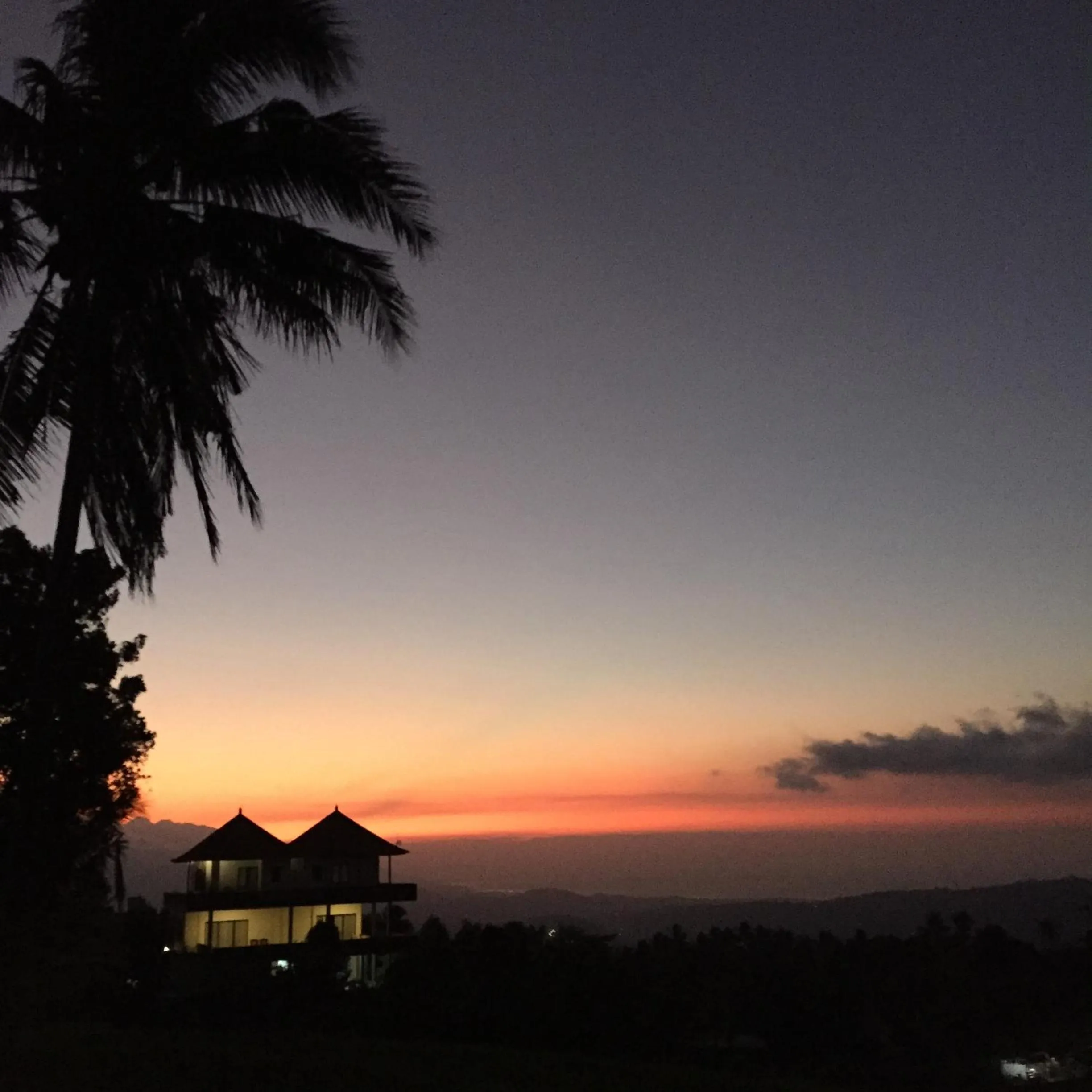 Sunset in Candra Cottage