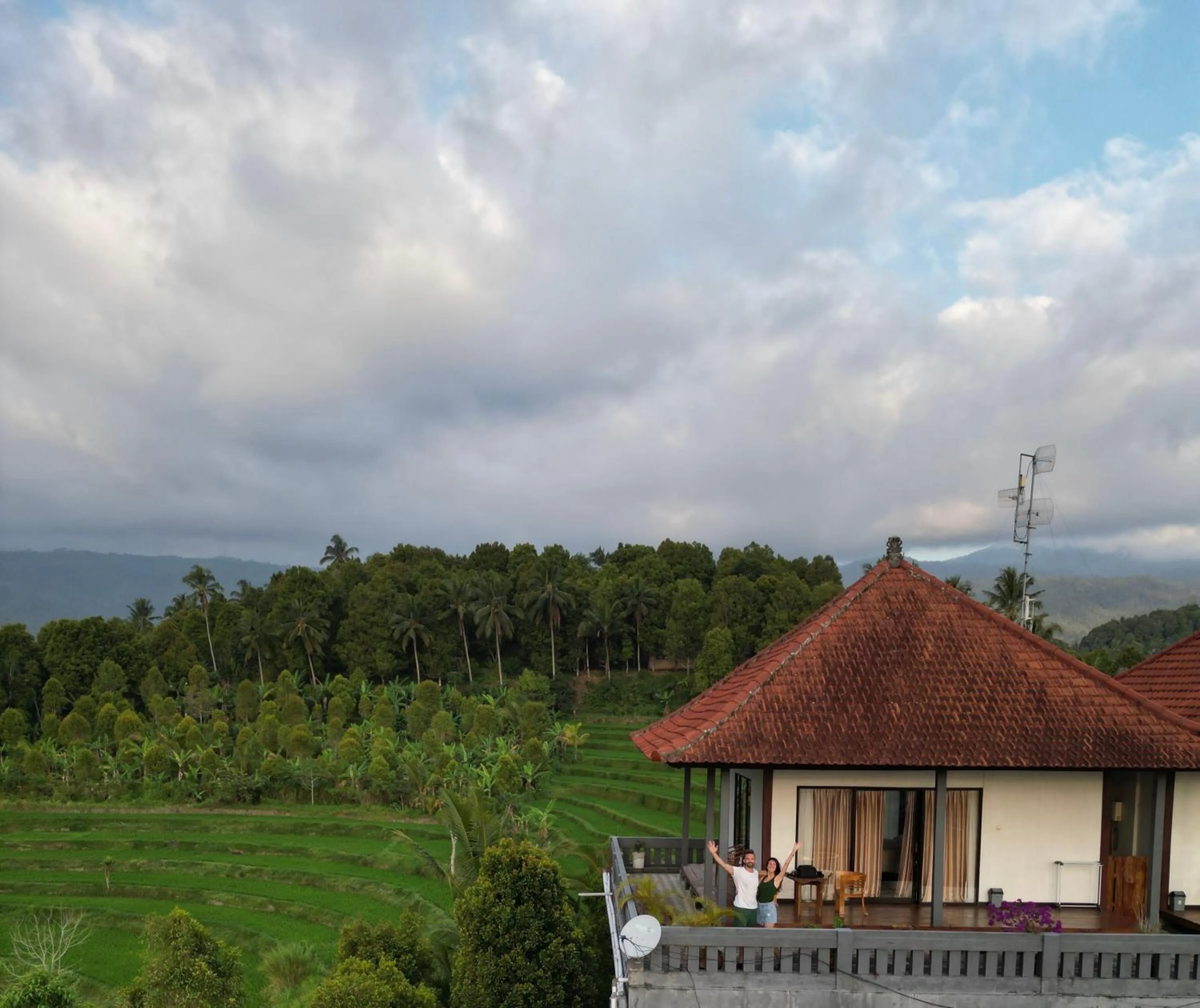 Natural landscape in Candra Cottage