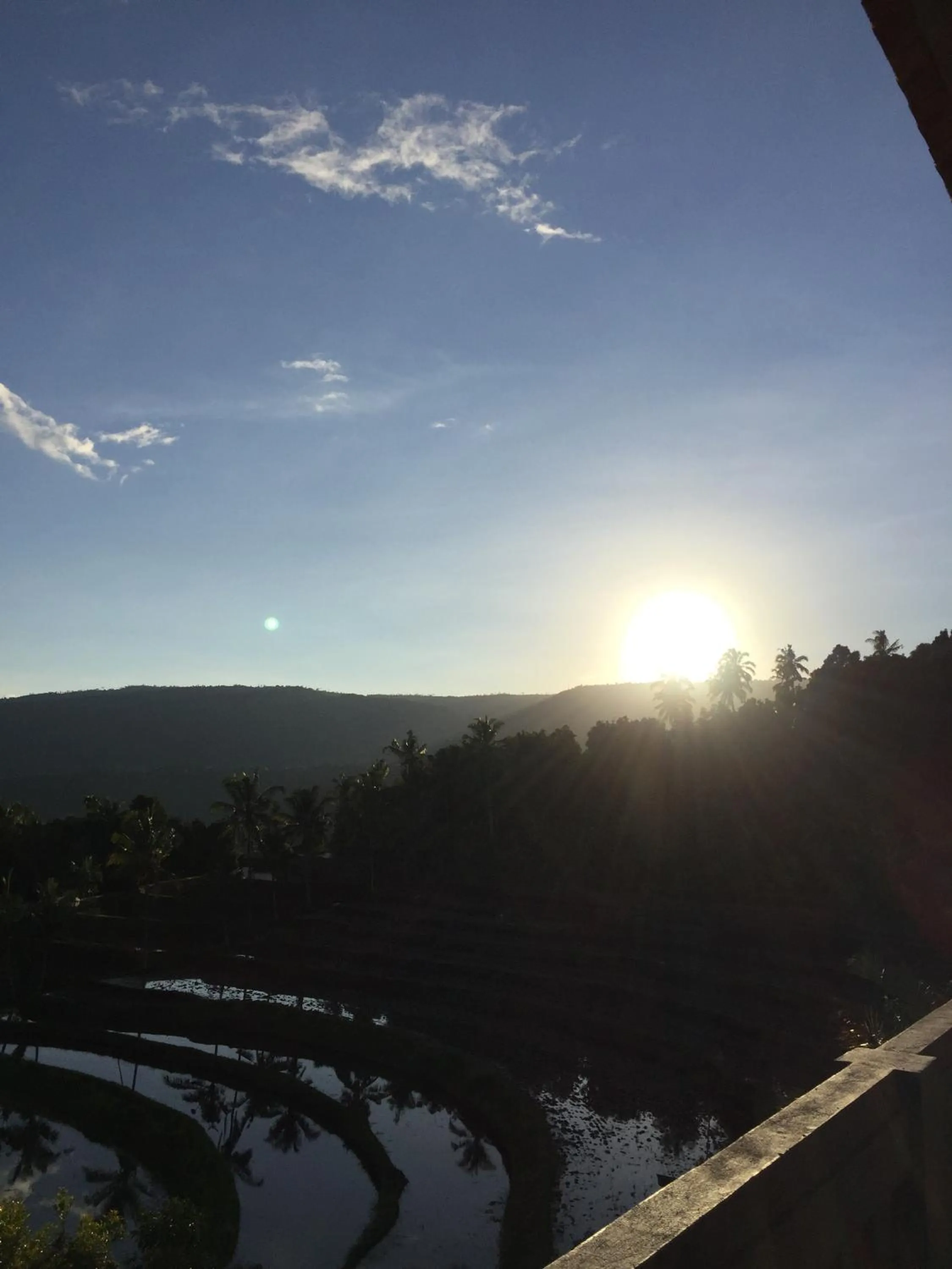 Sunrise in Candra Cottage