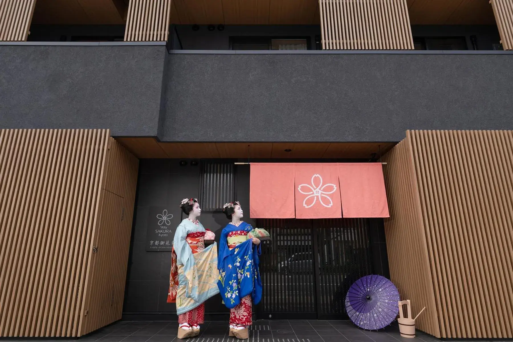 Facade/entrance in Stay SAKURA Kyoto Gyoen East Facade/entrance in Stay SAKURA Kyoto Gyoen East