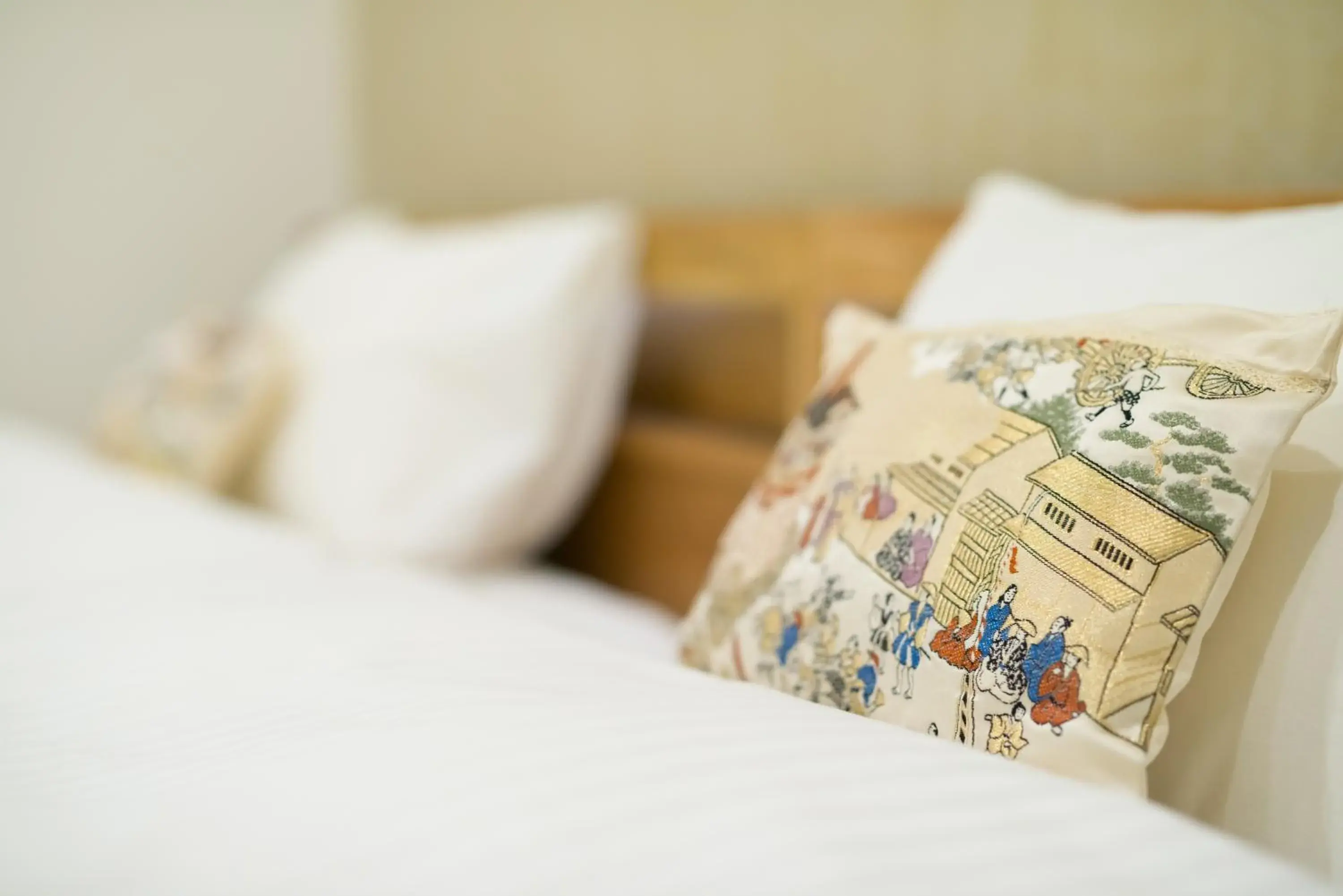 Bed in Stay SAKURA Kyoto Gyoen East Bed in Stay SAKURA Kyoto Gyoen East