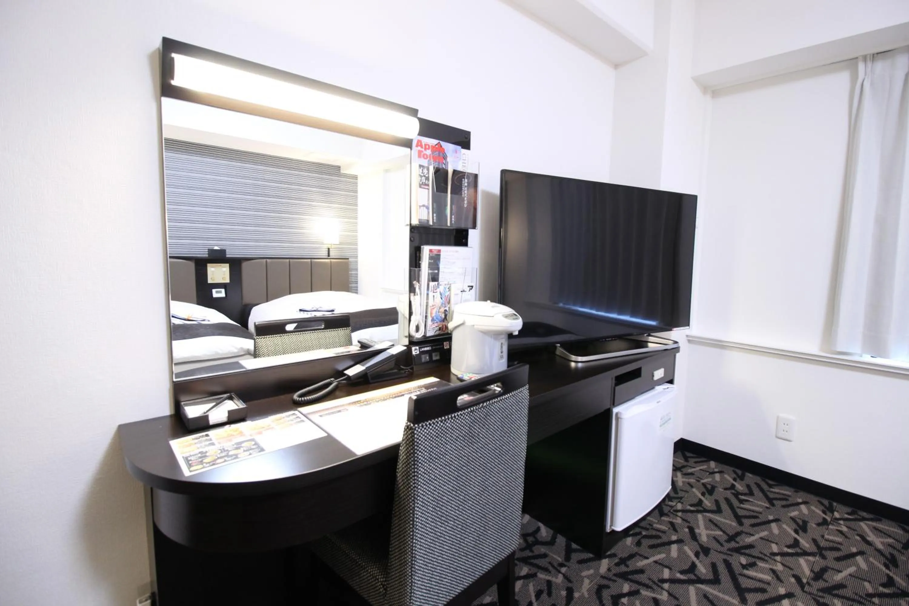 Photo of the whole room, Bed in APA Hotel Hikoneminami