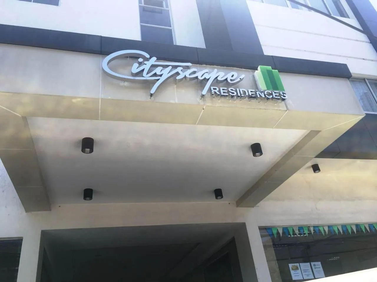 Facade/entrance in Unit 1109 Cityscape Residences