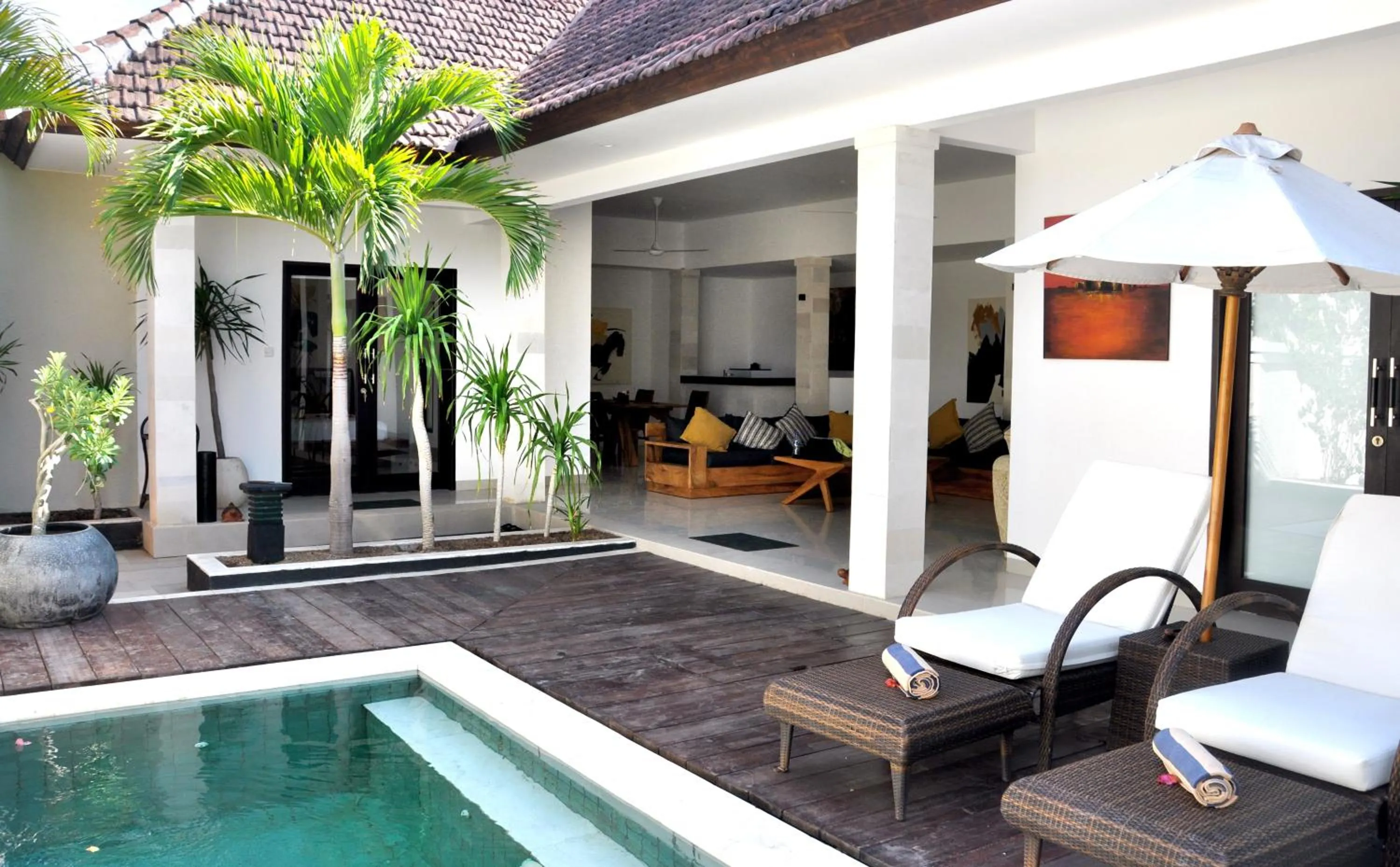 Patio in Kokomo Resort