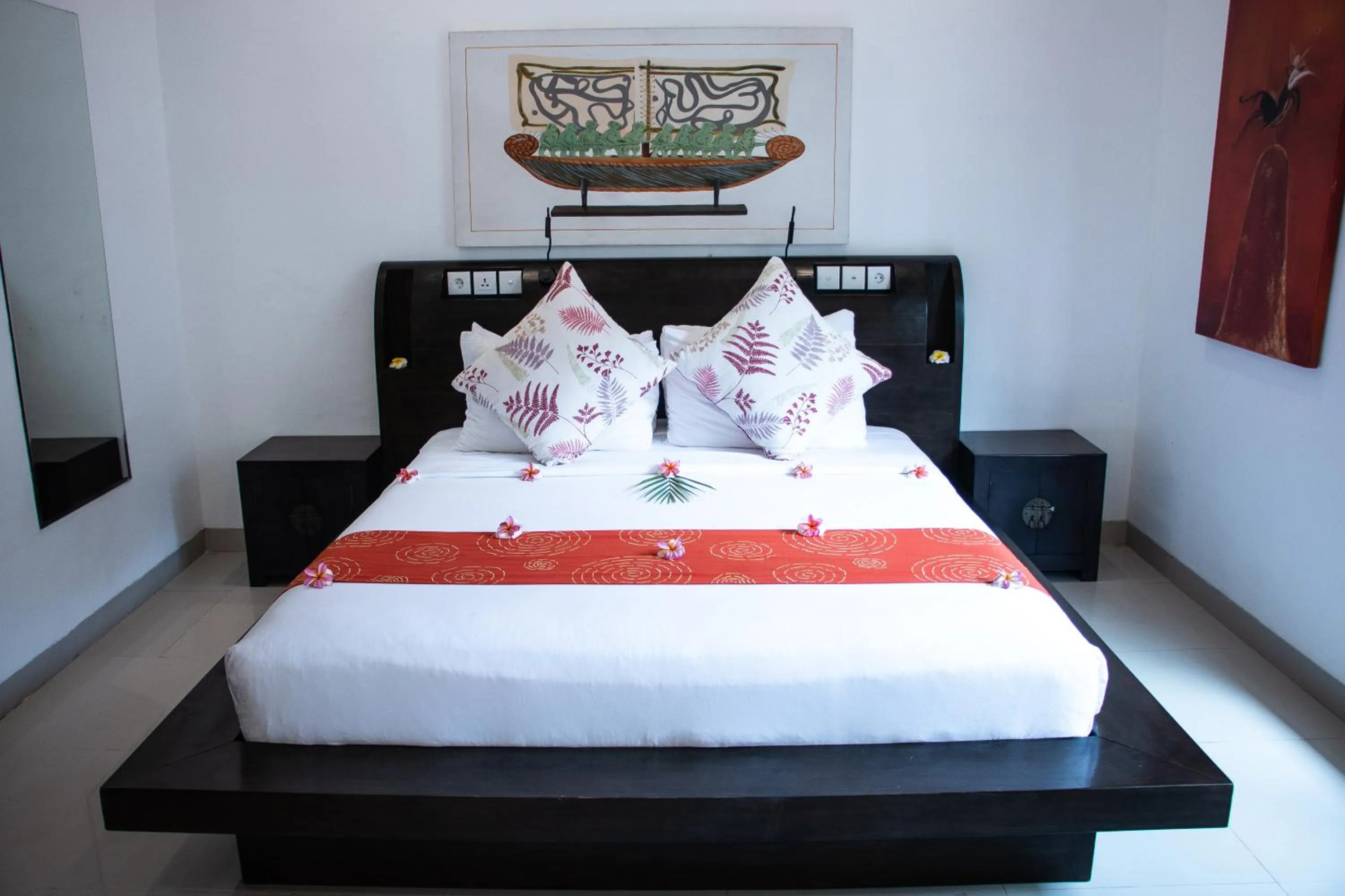 Bed in Kokomo Resort